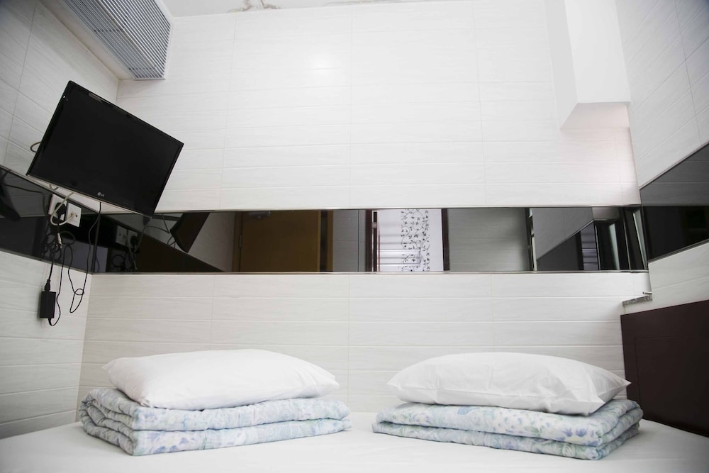 غرفة بسرير مزدوج بحمام خاص، Ah Shan Hostel 3/6