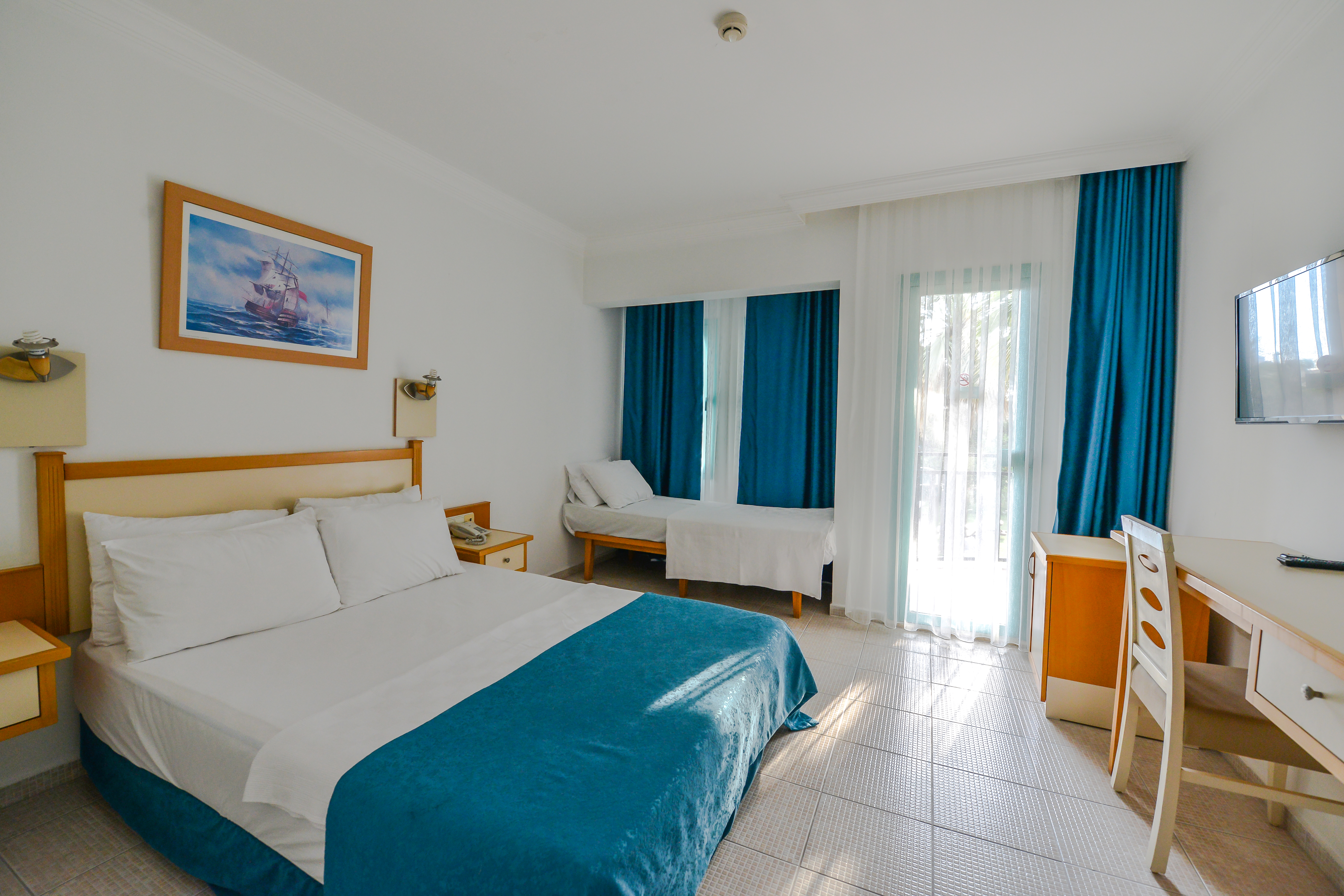 Room at Rebin Beach Hotel, FETHIYE