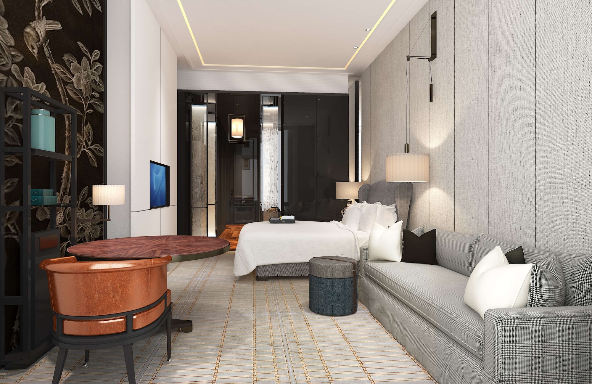 غرفة بسرير كينج لذوي الإعاقة، Hilton Beijing Daxing 3/5