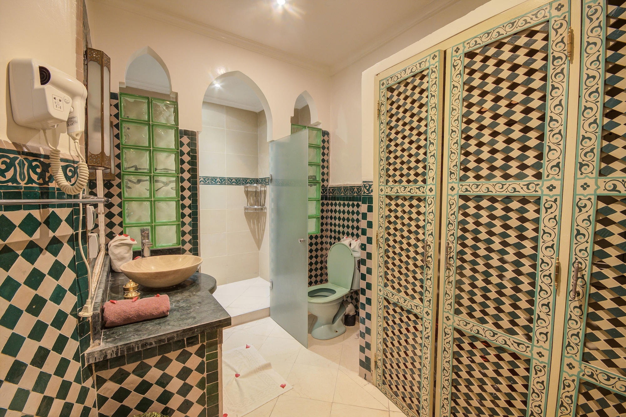 غرفة سوبيريور بسرير مزدوج، Riad Les Oliviers 4/4