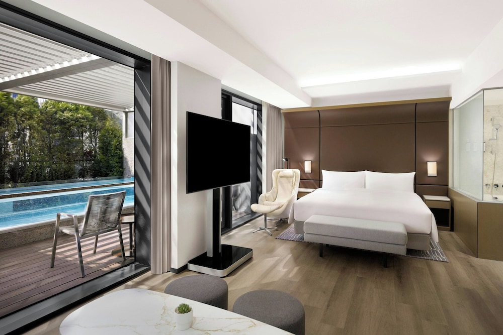 جناح ركني بغرفة نوم واحدة، AC Hotel by Marriott Seoul Gangnam 2/4