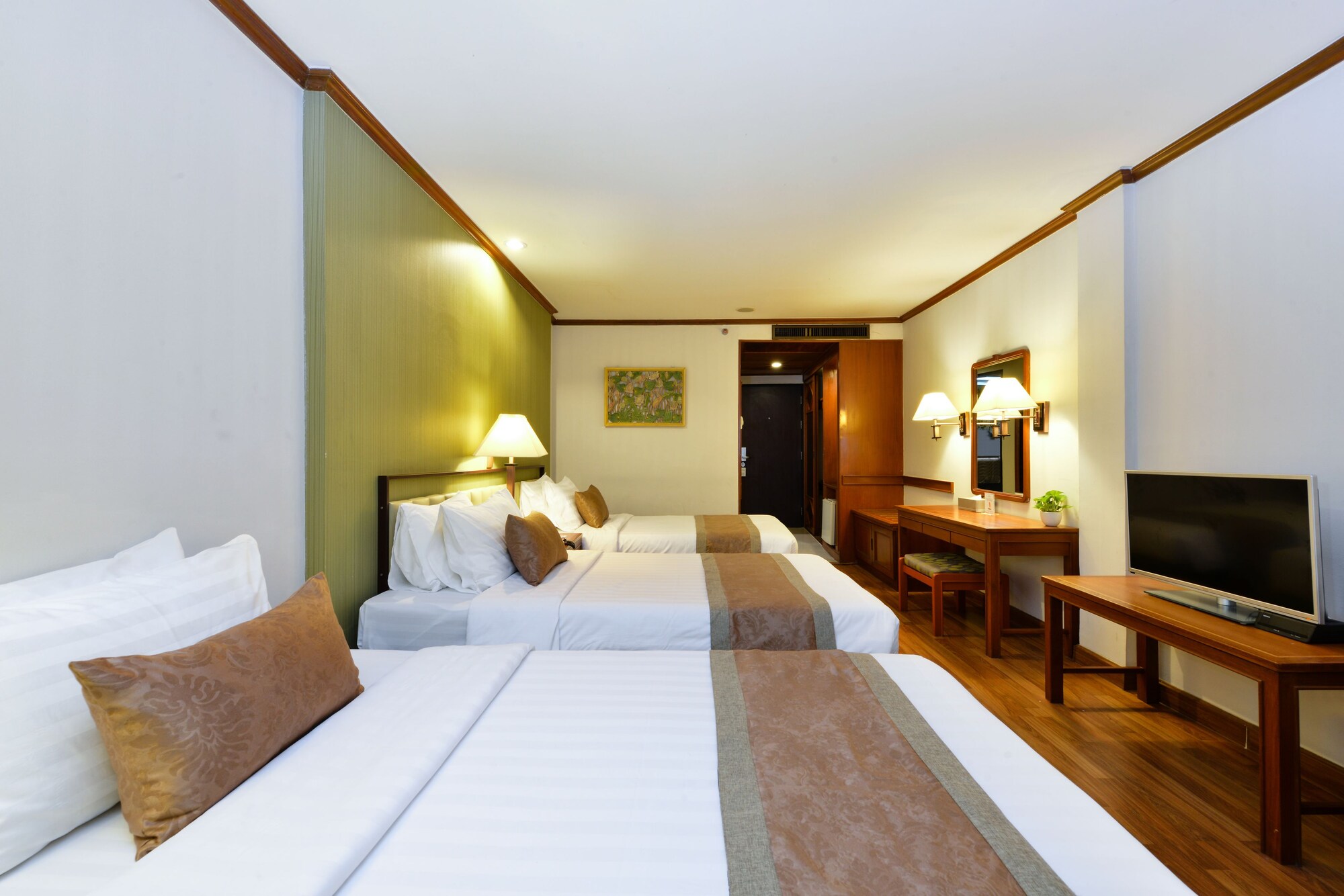 غرفة ثلاثية بثلاثة أسرّة، Arawana Regency Park Sukhumvit Ex Aspira Grand Regency Sukhumvit 2/10