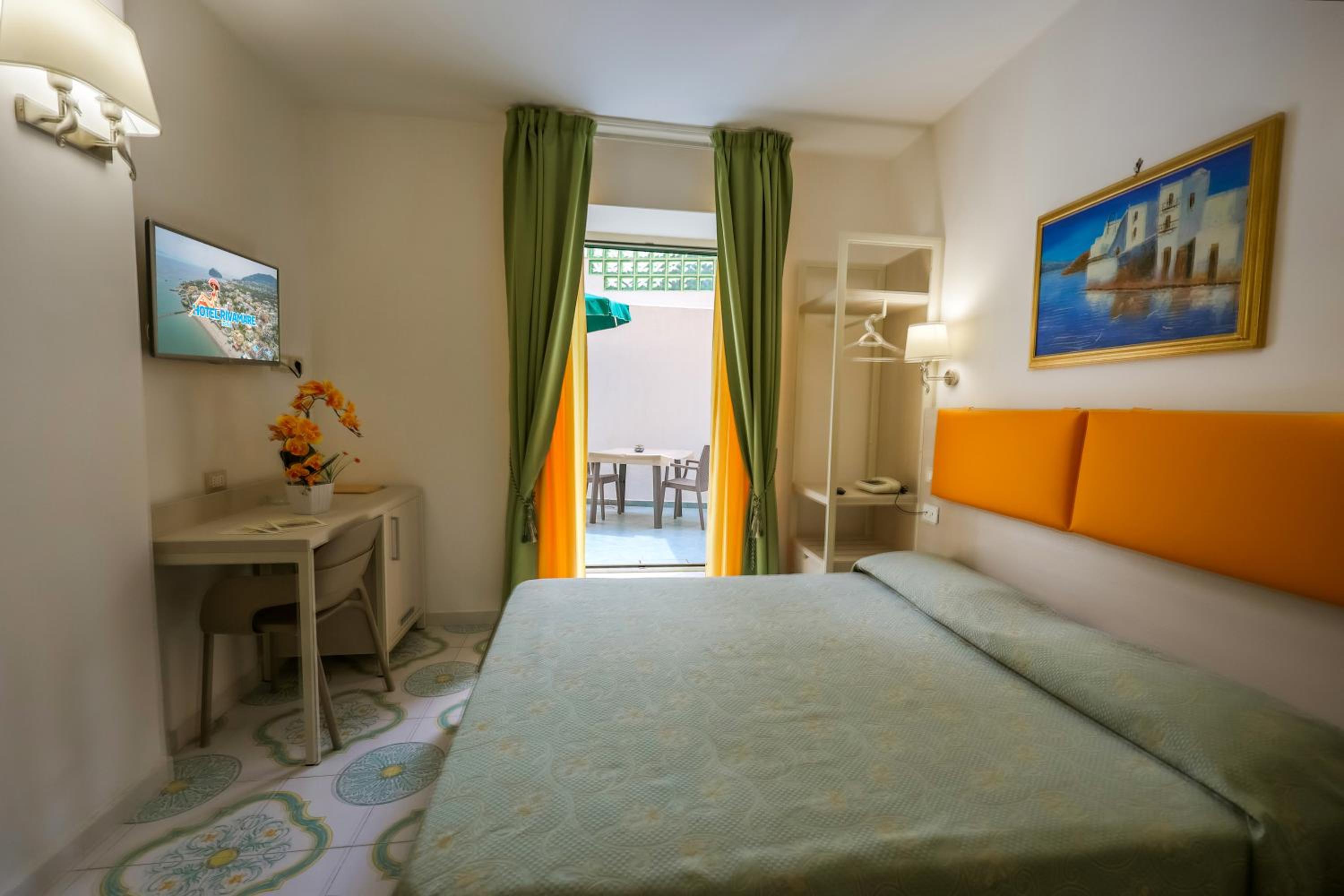 Room, Double Bed, Patio
