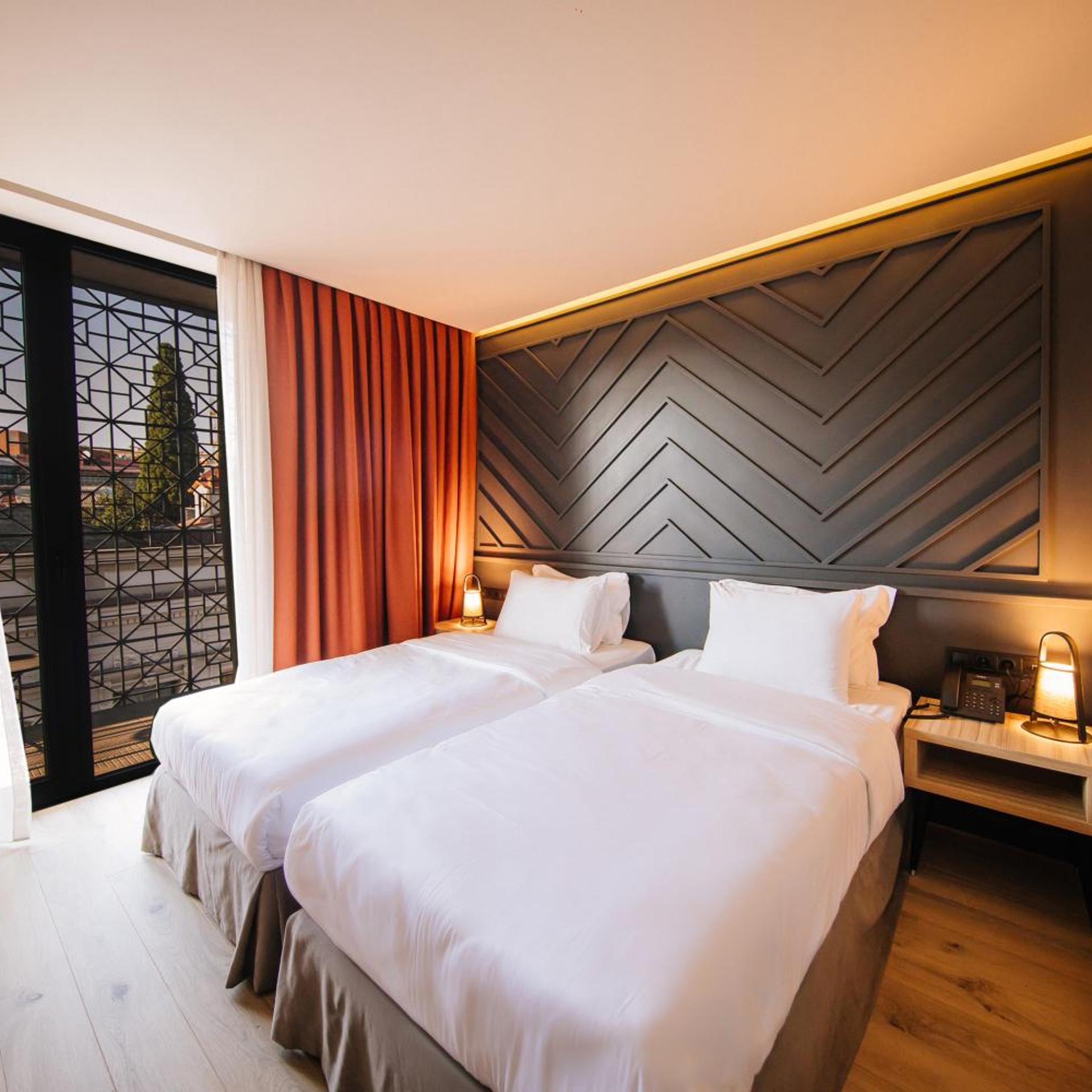 Room, Double or Twin Bed, Street View، Sandali Metekhi Boutique hotel 4/6