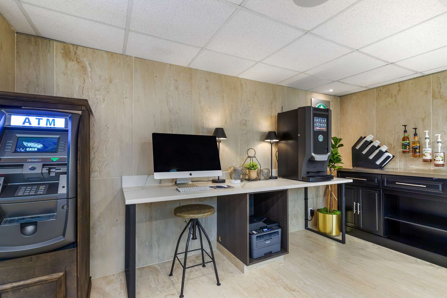 work area