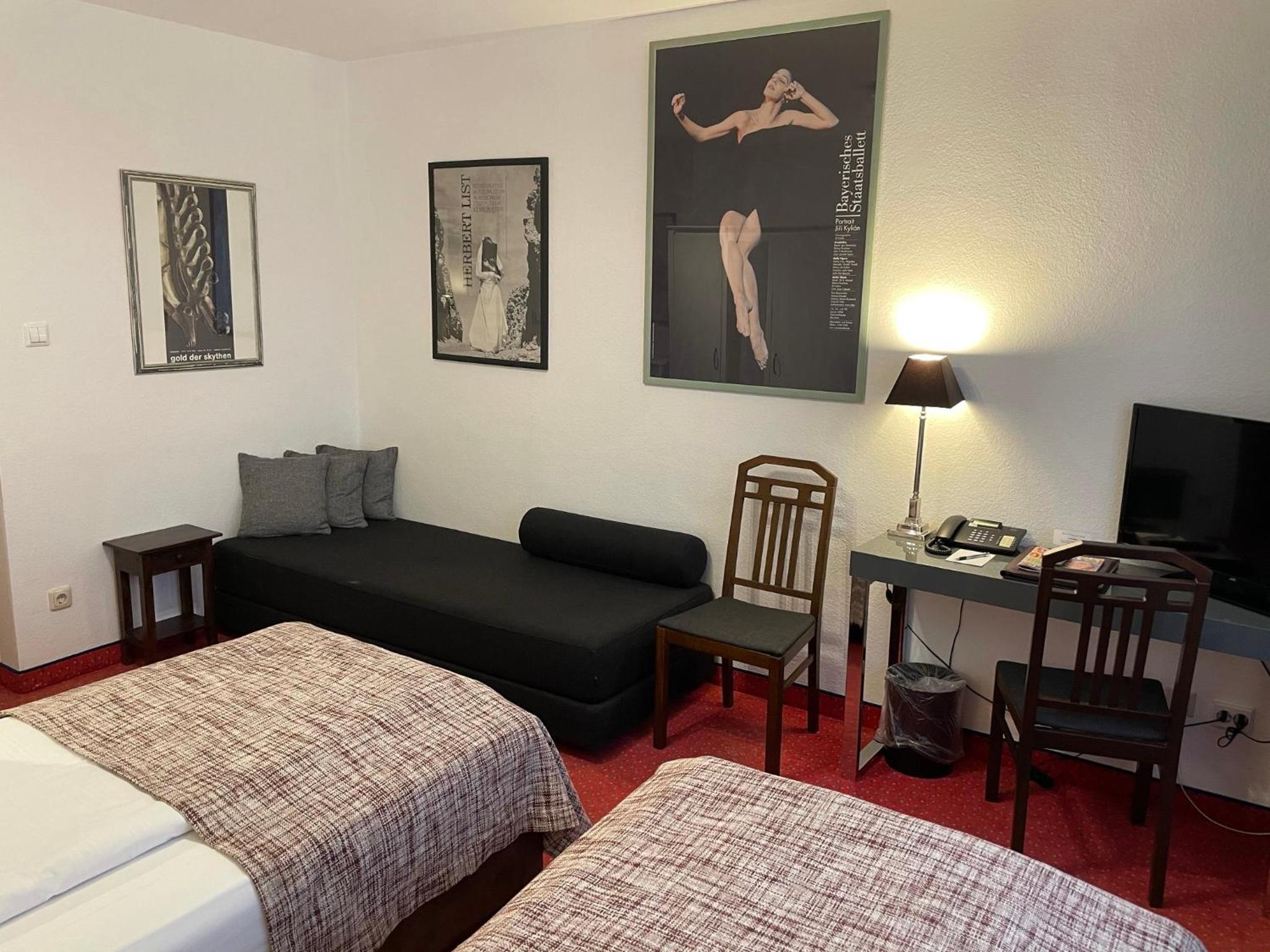 غرفة ثلاثية بسرير فردي، Hotel Nymphenburg City 9/10