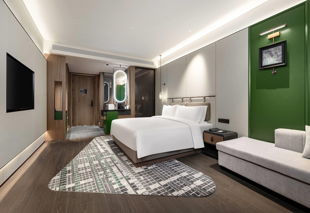 غرفة سوبيريور بسرير كينج، Wingate by Wyndham Xi'an Chanba 3/5