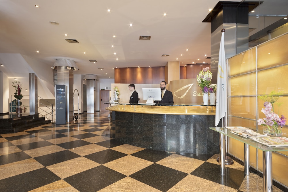 Lobby at Abba Sants Hotel, BARCELONA