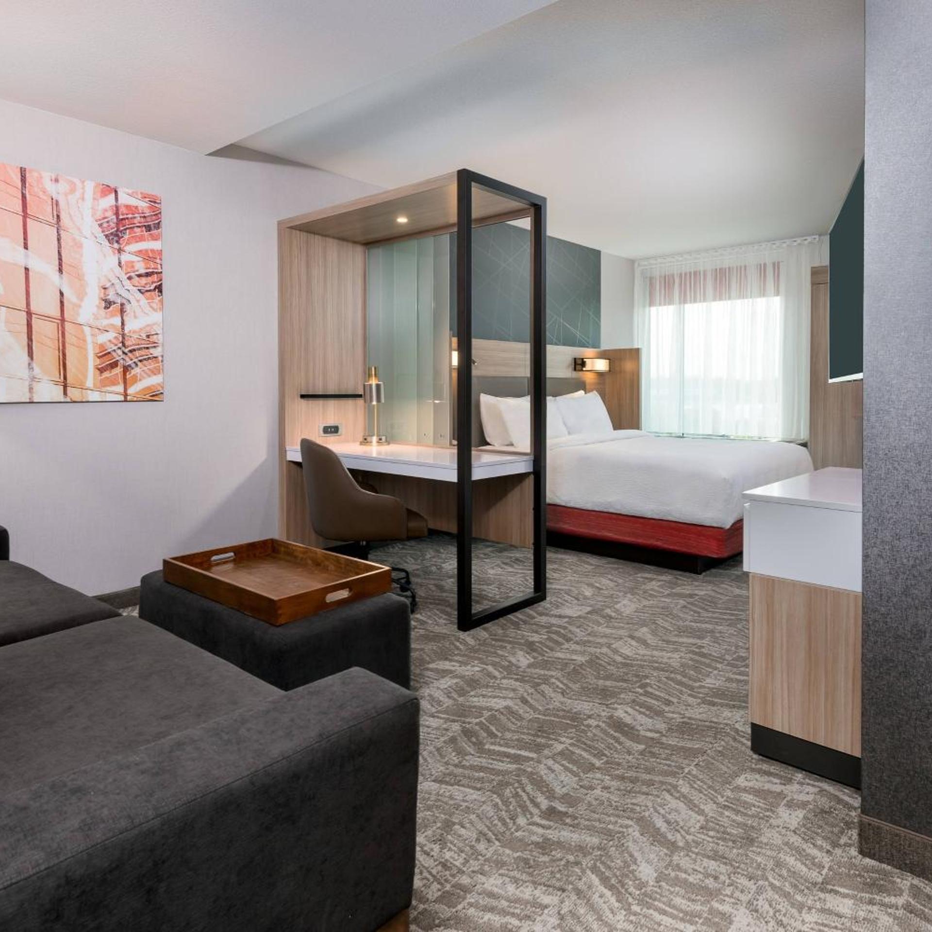 Suite, King Bed, Trundle Bed, Sofa, SpringHill Suites by Marriott Lakeland 2/5
