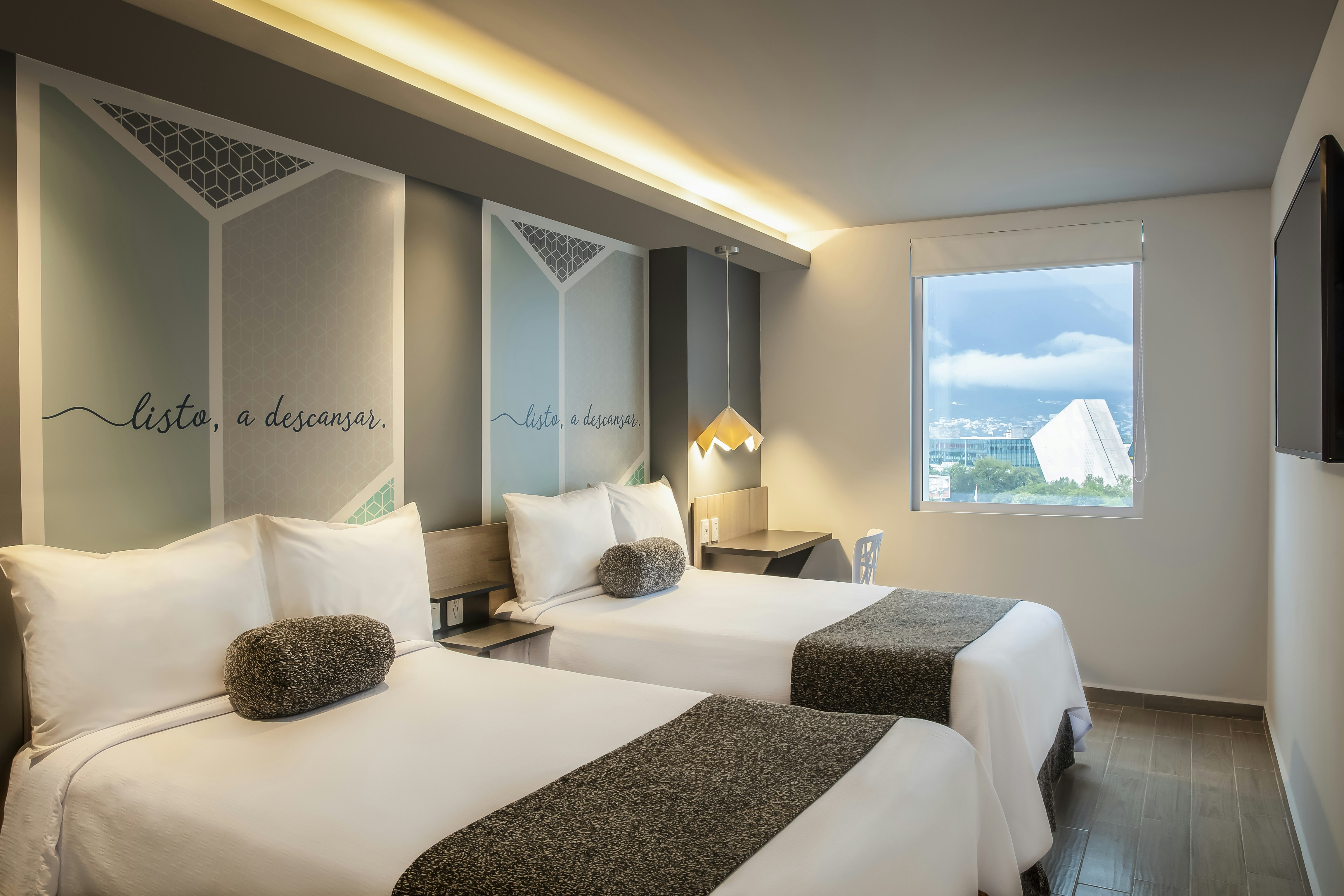 One Plus, Twin Beds