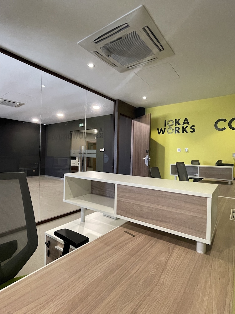 Lobby at Golden Hotel & Suites, LOME