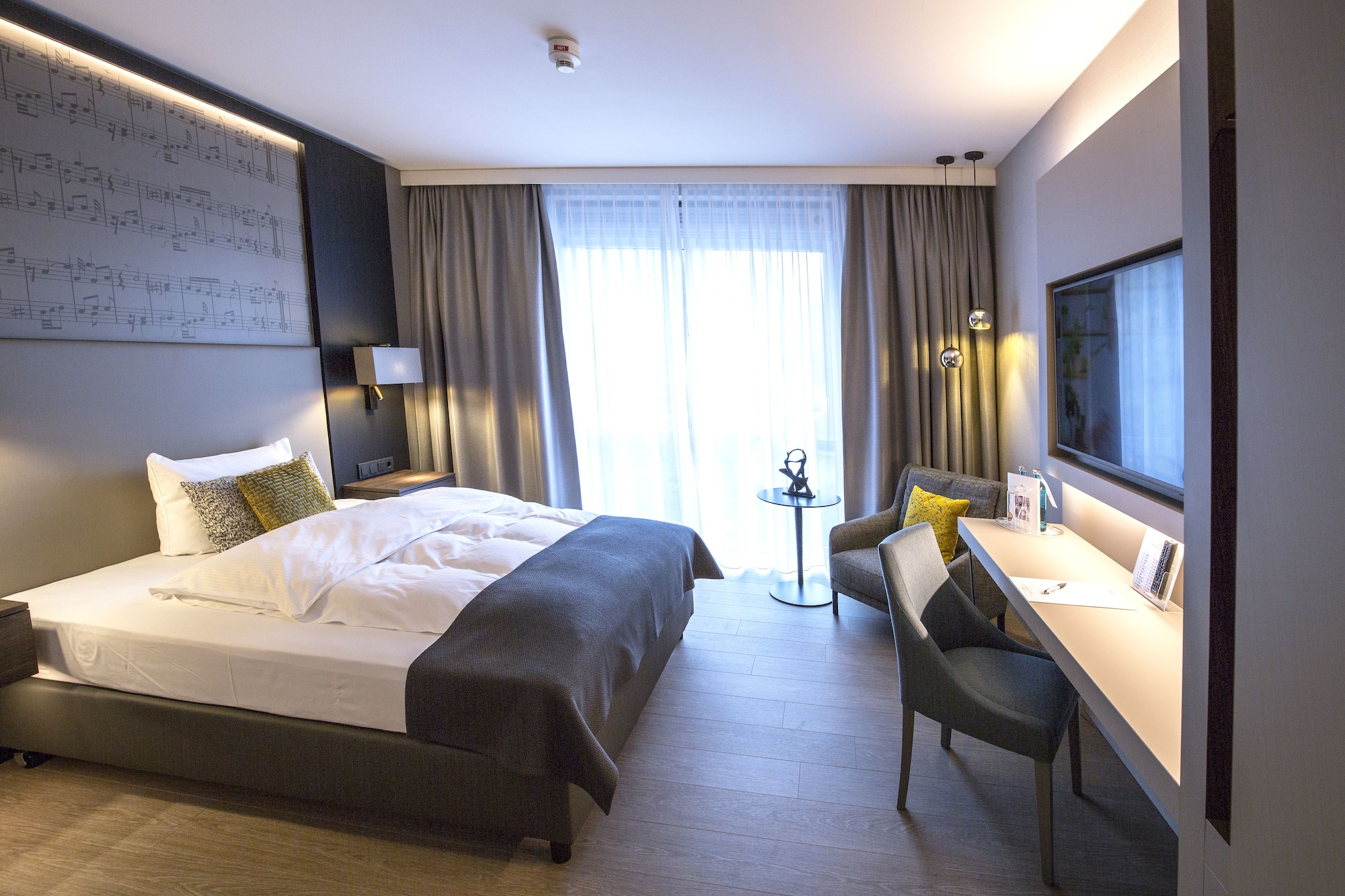 غرفة كومفورت بسرير كوين، Kranz Parkhotel 3/8