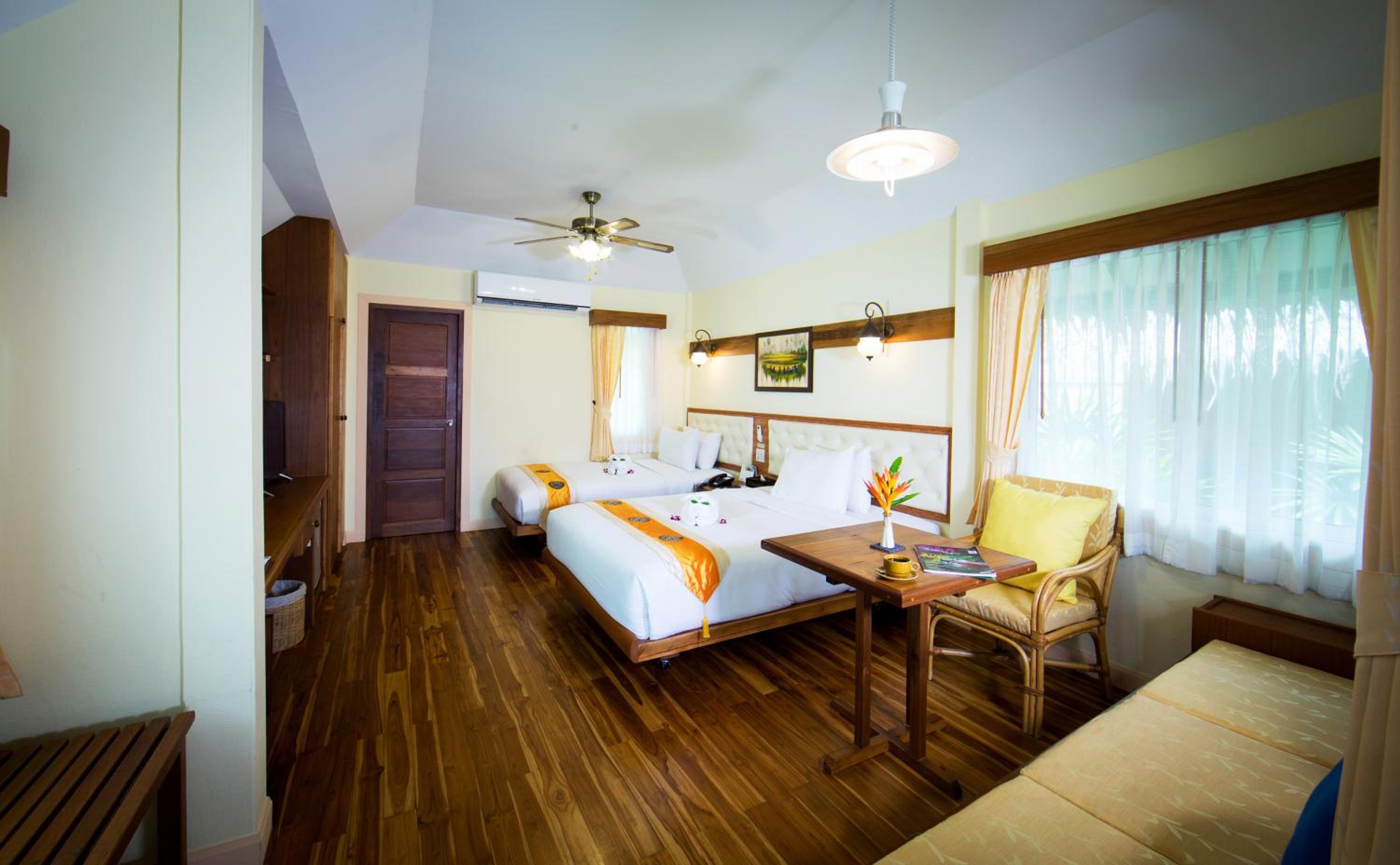 Garden, Premium, Bungalow, Twin Beds