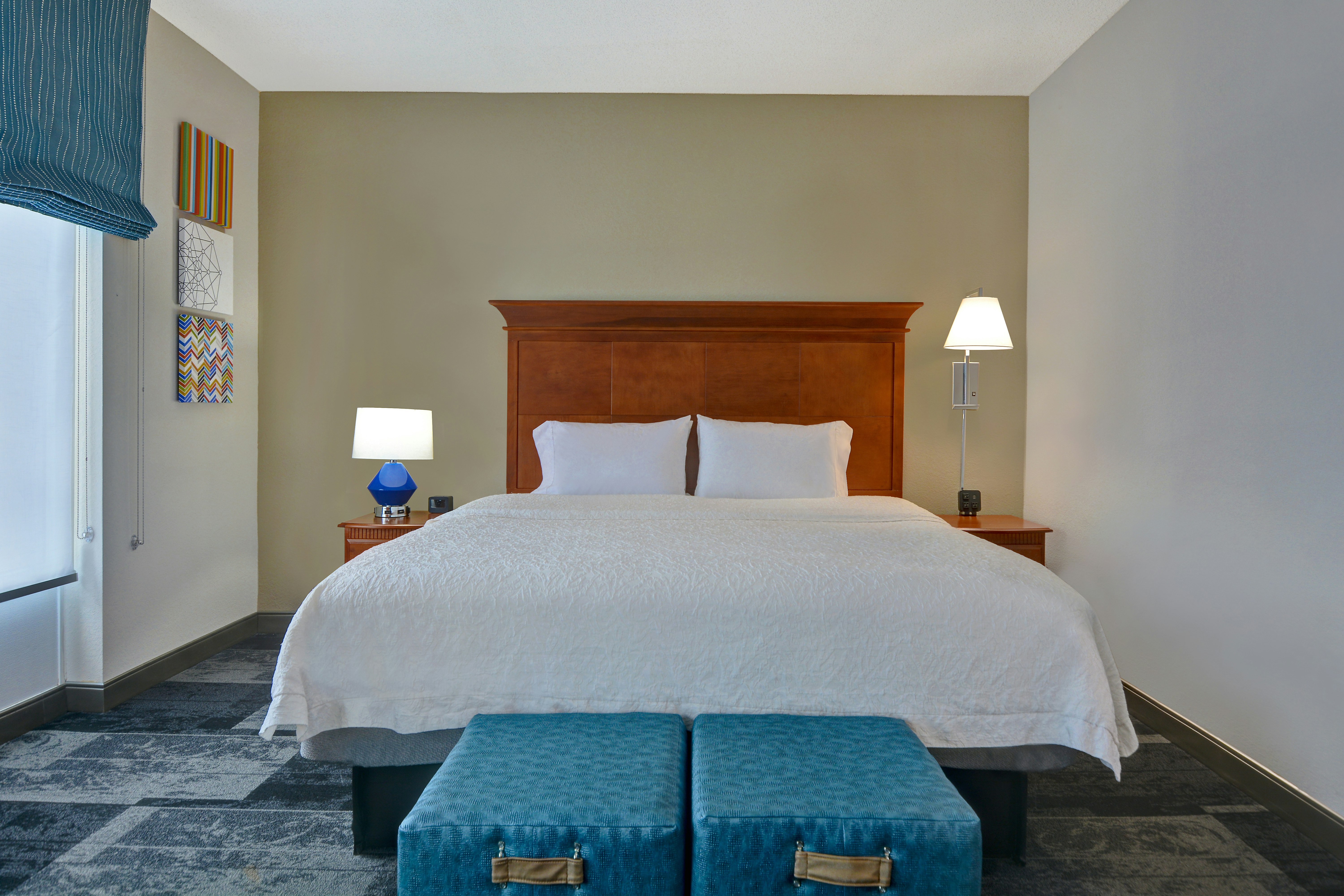 Studio, King Bed, Sofa