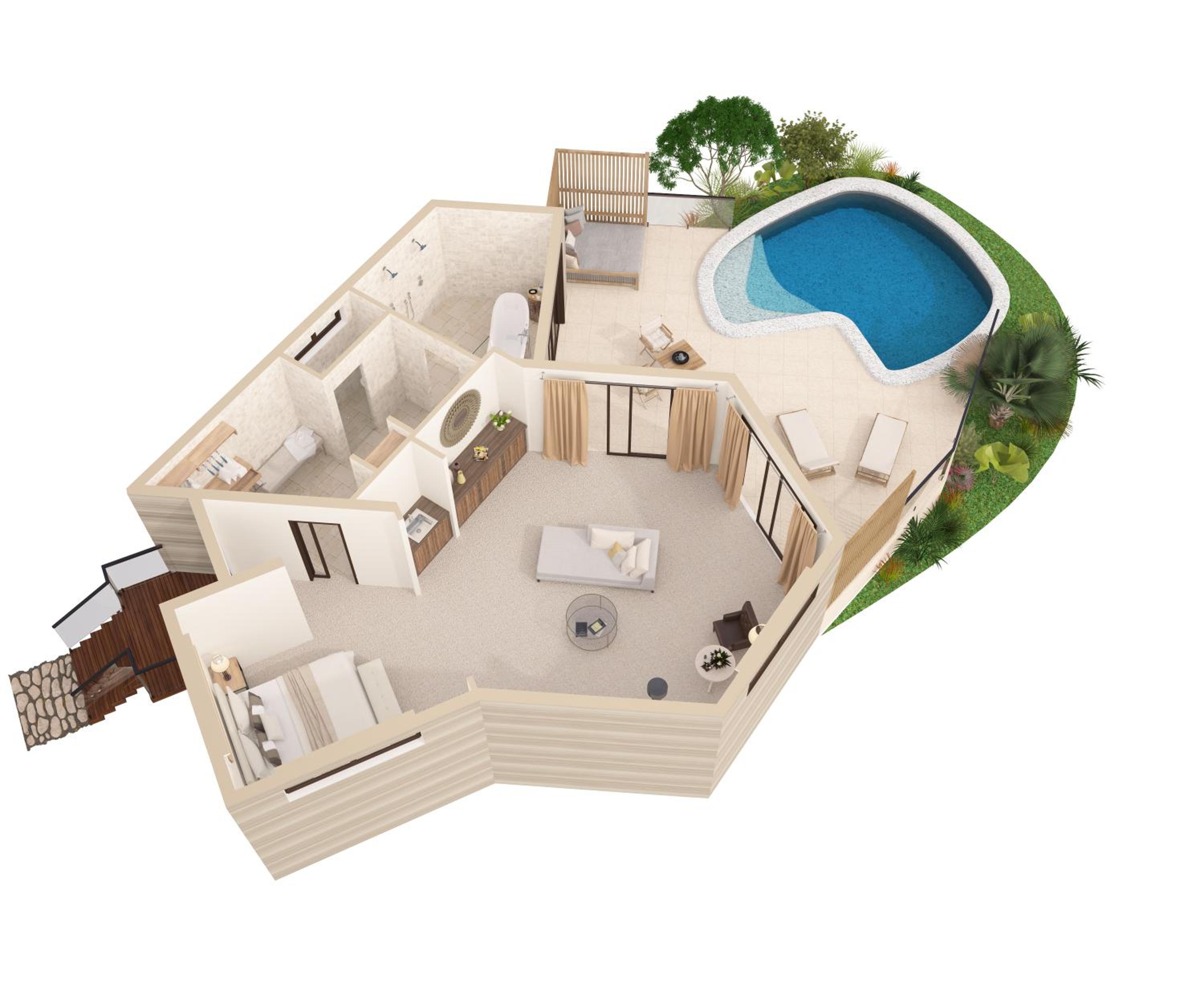 Pretty Beach House 2/28