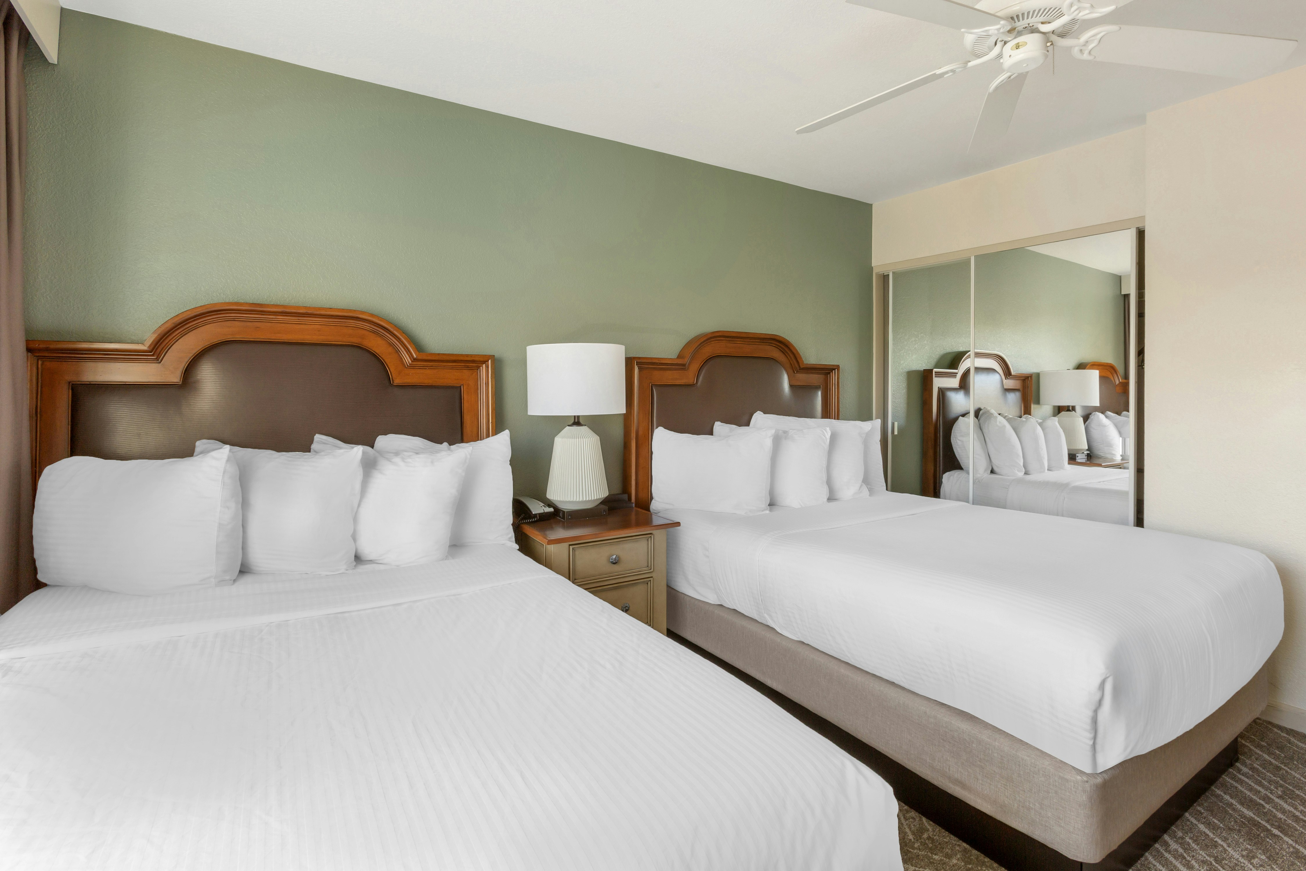 2 BEDROOMS, 2 DOUBLE BEDS, KING BED, ACCESSIBLE