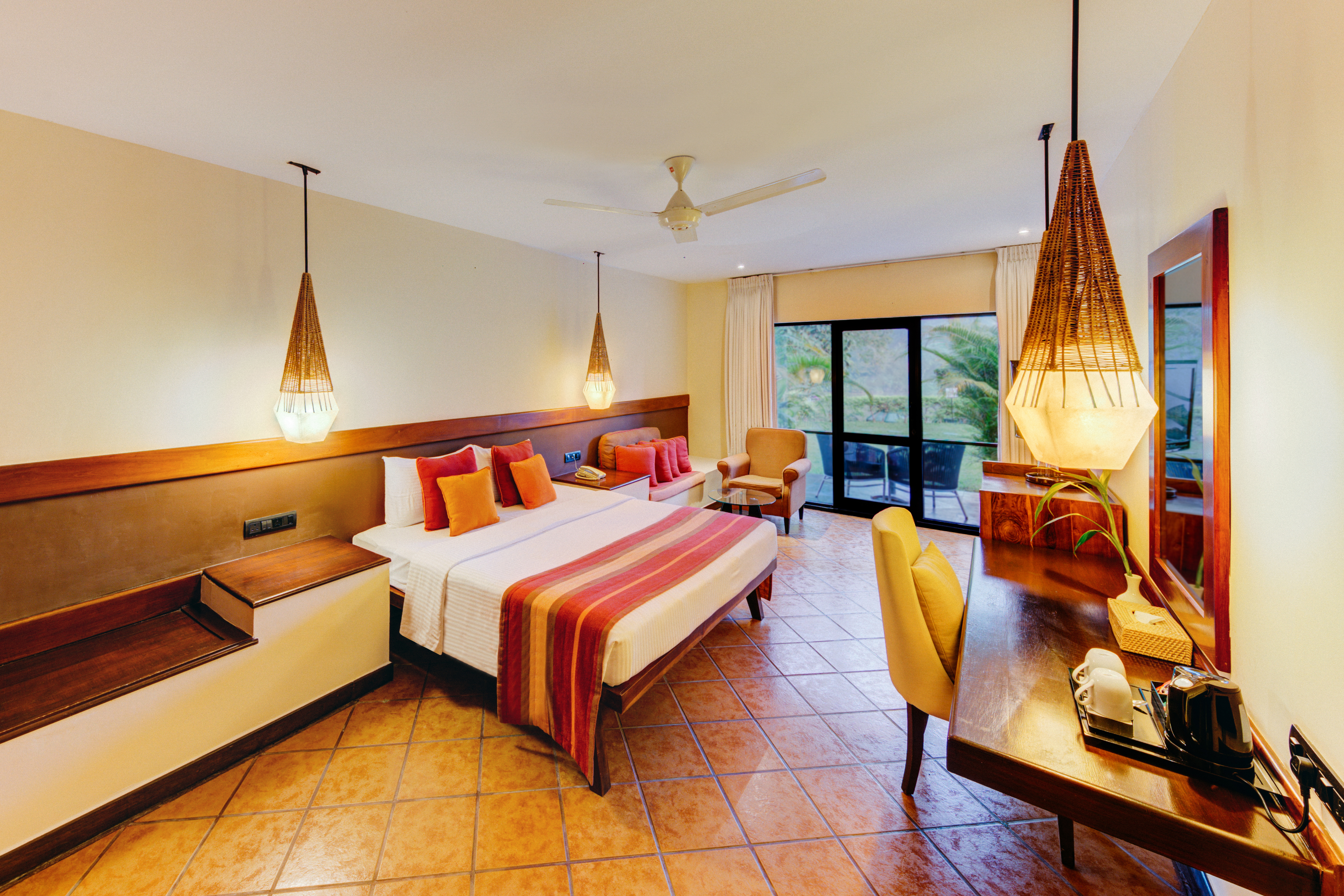 Garden, Superior, King Bed, with View