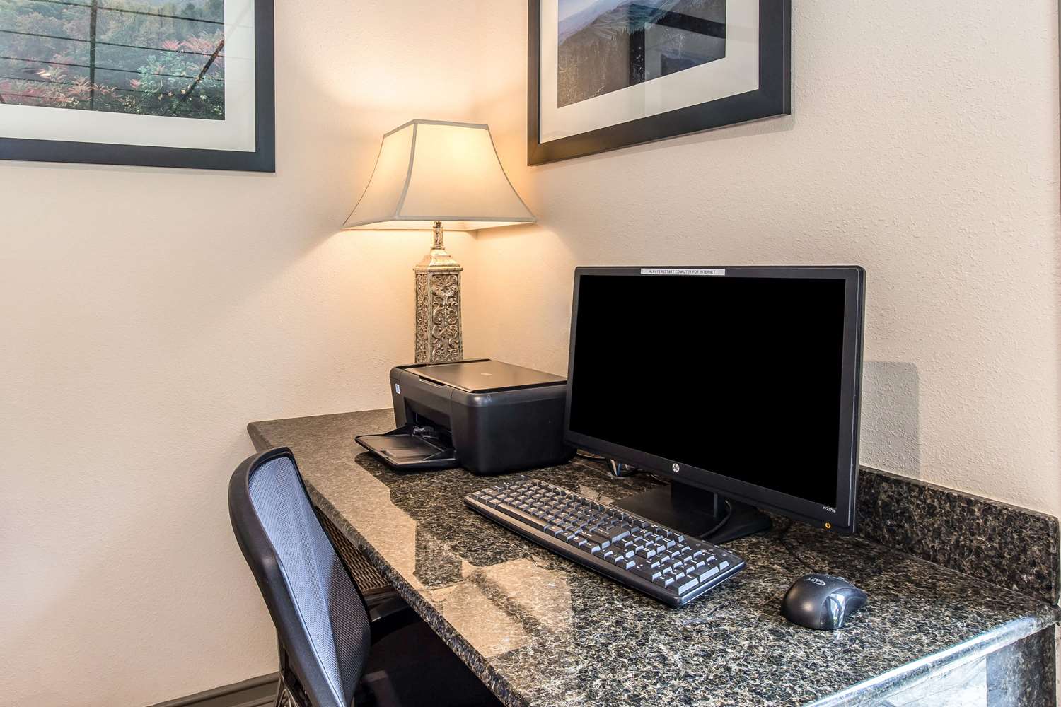 work area