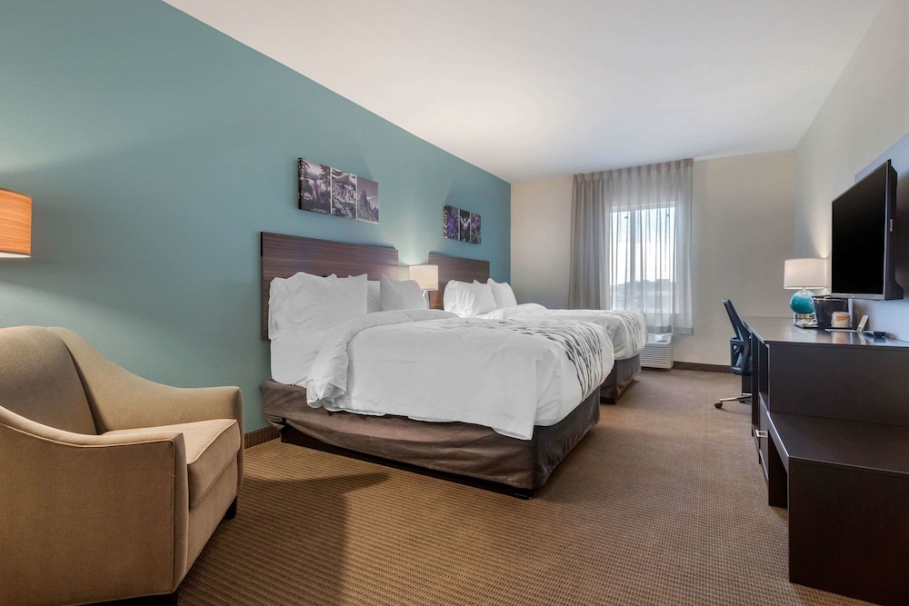 غرفة قياسية بسريرين كوين، Sleep Inn & Suites Bricktown - Near Medical Center 3/5