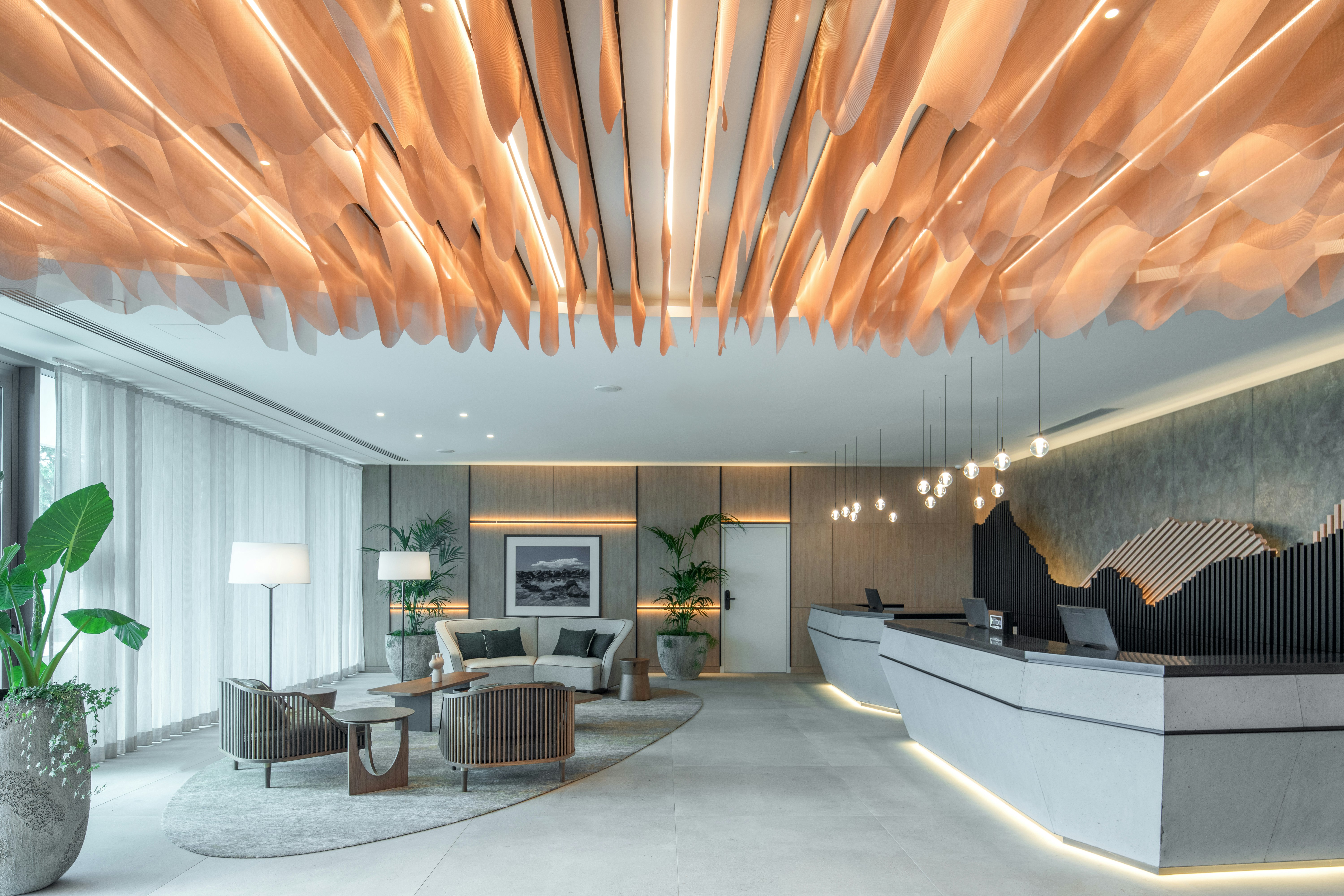 Lobby at DoubleTree by Hilton Lagoa Azores, AZORES - SAO MIGUEL