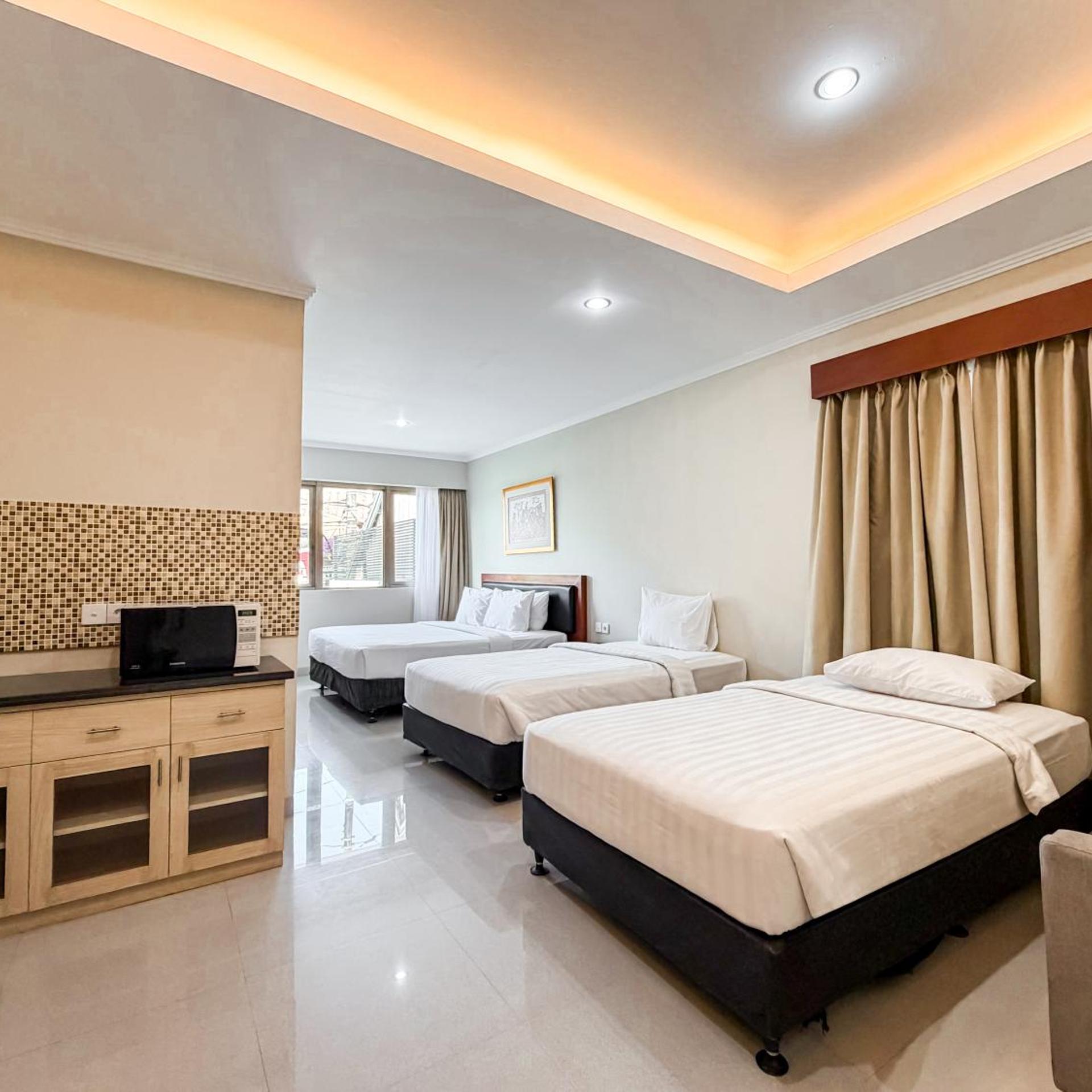 غرفة عائلية بسرير فردي، Svarna Hotel Sanur 6/7