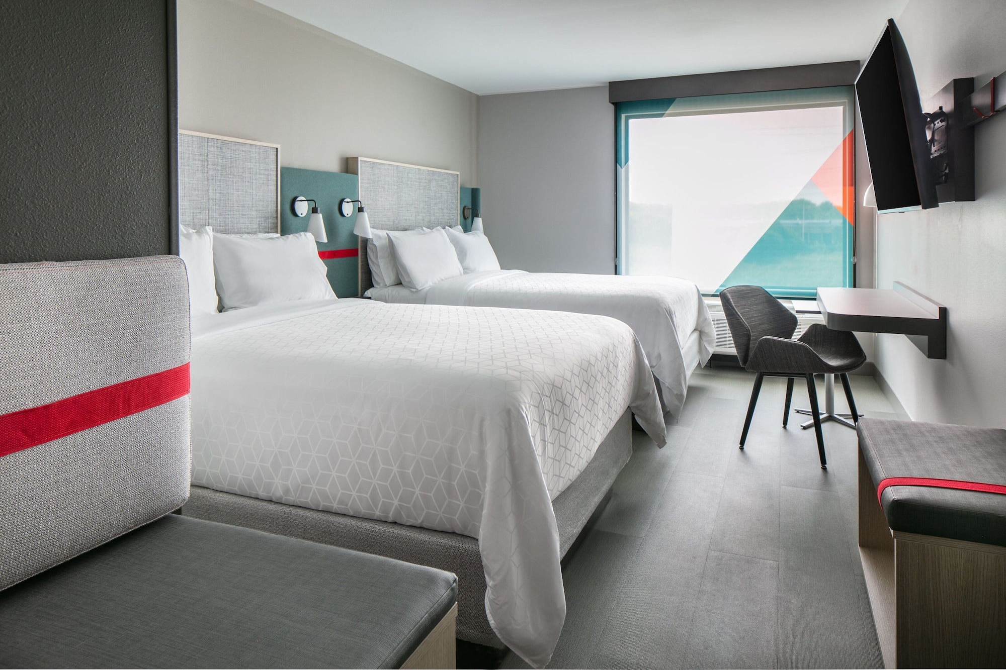 غرفة قياسية بسريرين كوين، Avid Hotels Roseville - Minneapolis North 4/5