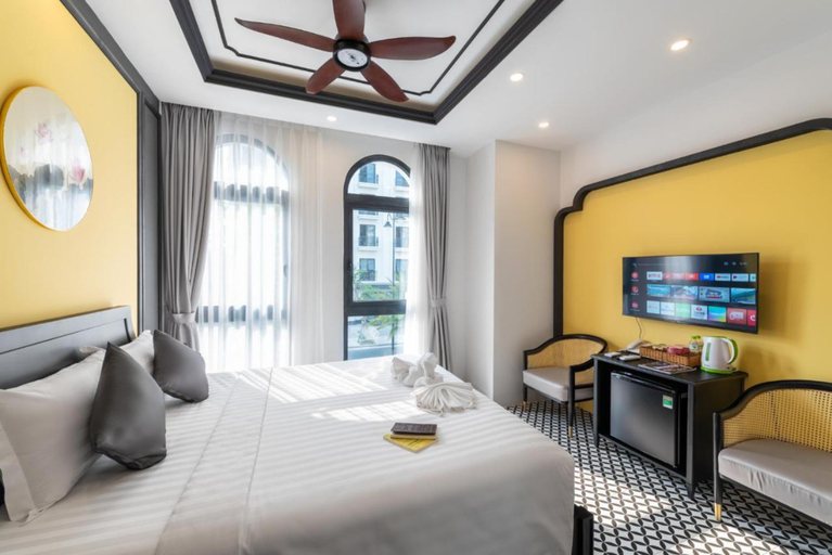 غرفة ديلوكس بسرير مزدوج، Le Palmier Phu Quoc Hotel 3/4