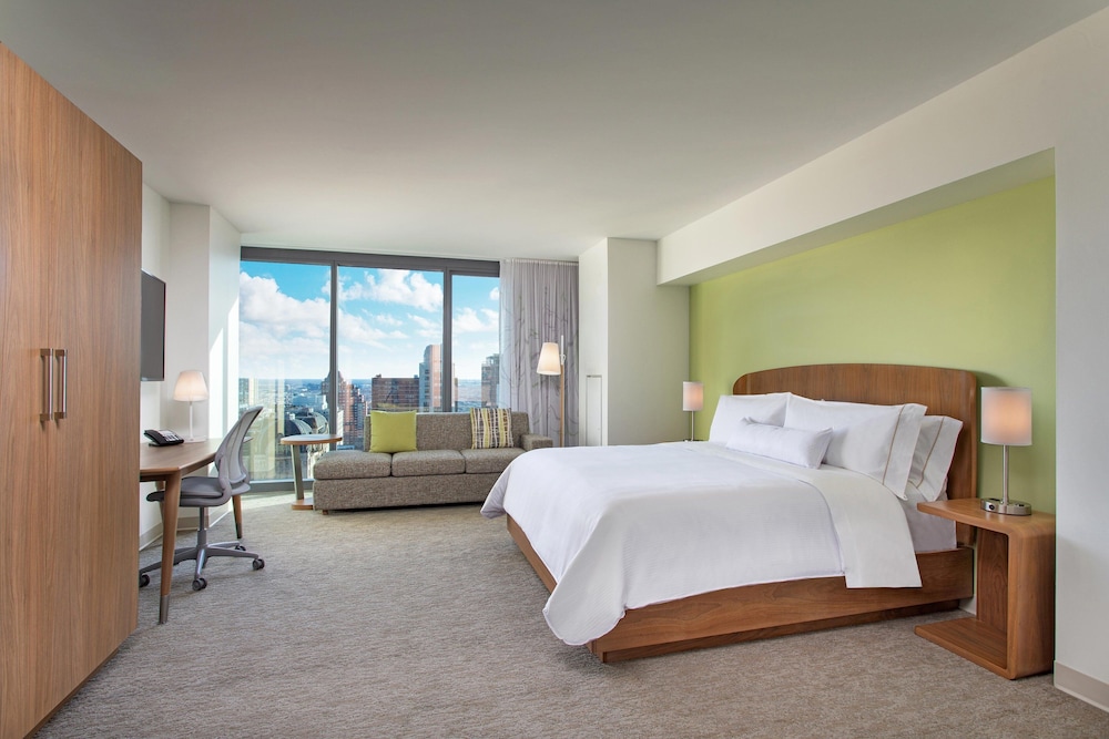 غرفة ديلوكس بسرير كينج بإطلالة على المدينة لذوي الإعاقة، Element Philadelphia Downtown 2/8