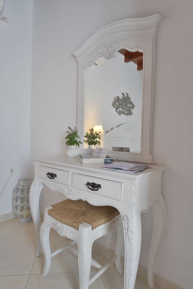 Lobby at Amorgion Hotel, AMORGOS