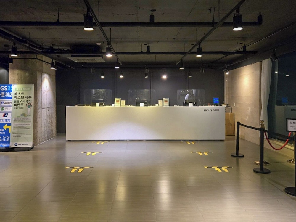 Lobby at Best Western Jeju Hotel, JEJU
