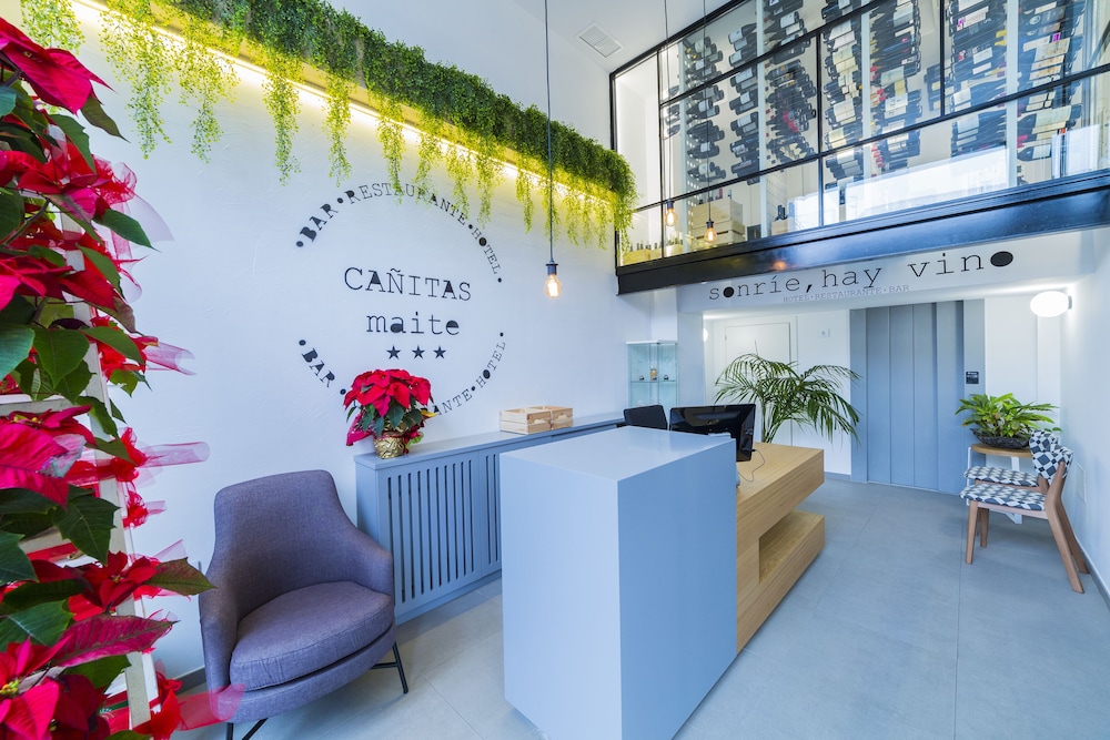 Lobby at Hotel Canitas Maite Gastronomico, Casas-Ibanez