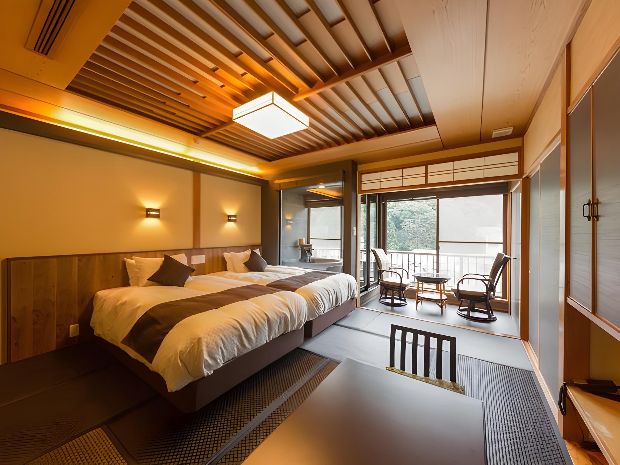 Japanese, Moderate, Scenic View, Outdoor Bath, Main Building