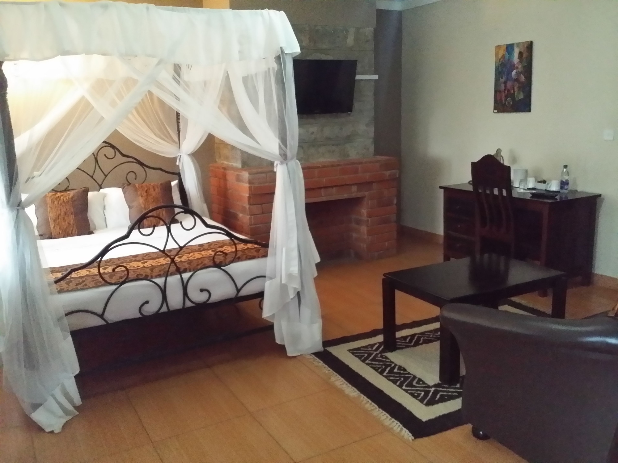 HONEYMOON, DOUBLE BED, GARDEN VIEW