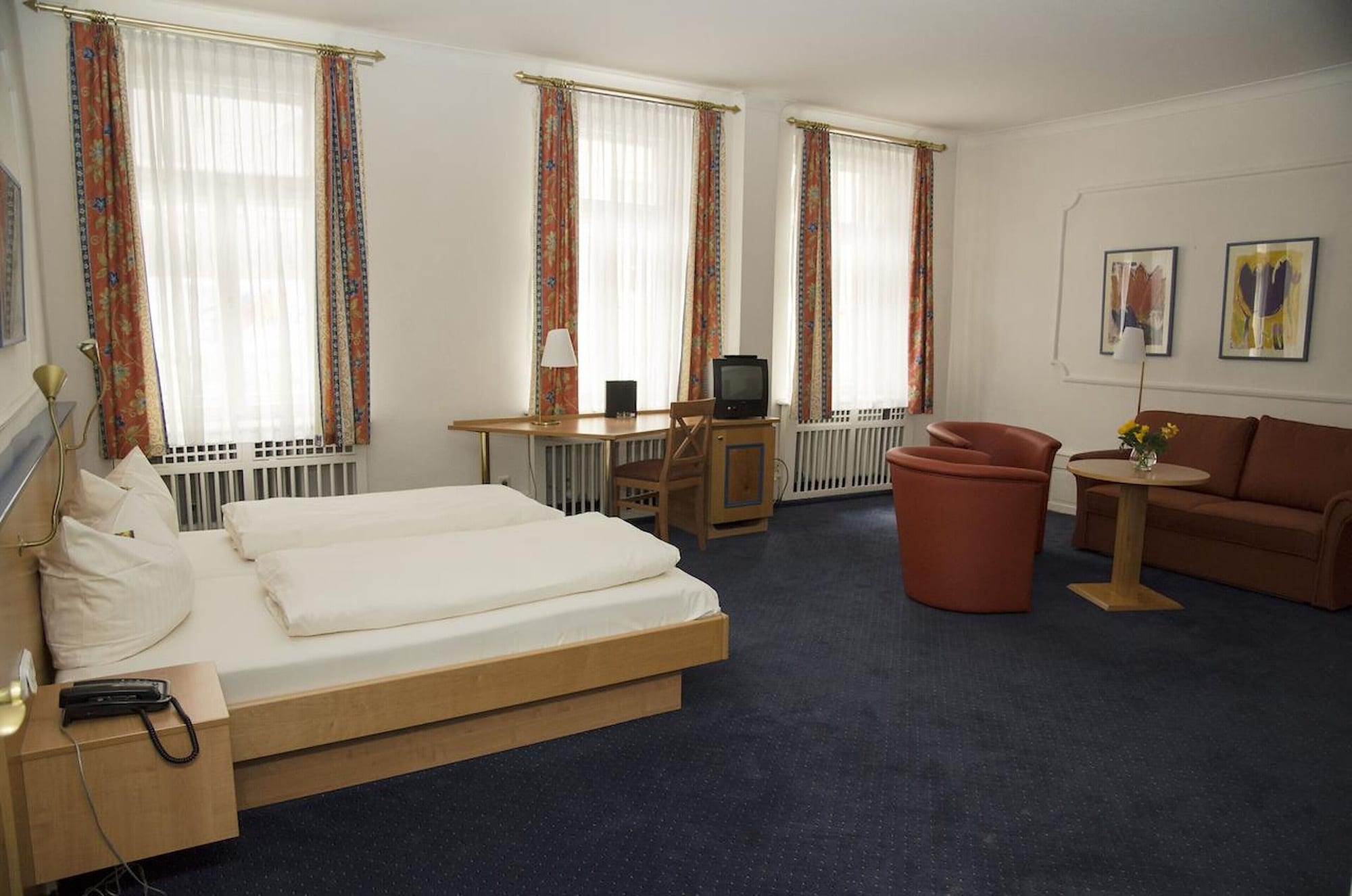 غرفة قياسية بسرير مزدوج أو سريرين منفصلين، Hotel Perkeo 9/10