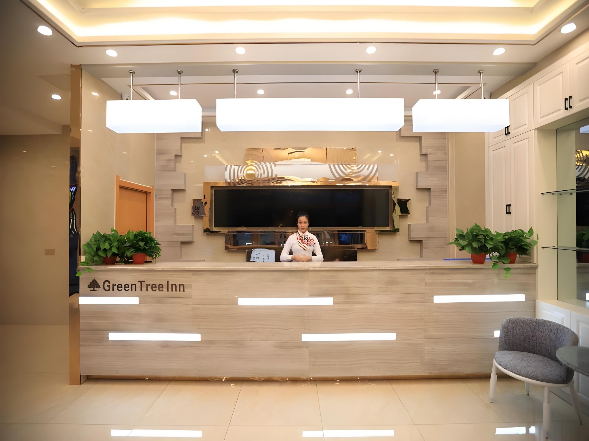 Lobby at GreenTree Wudi Bus Terminal Feilong Street Store, BINZHOU