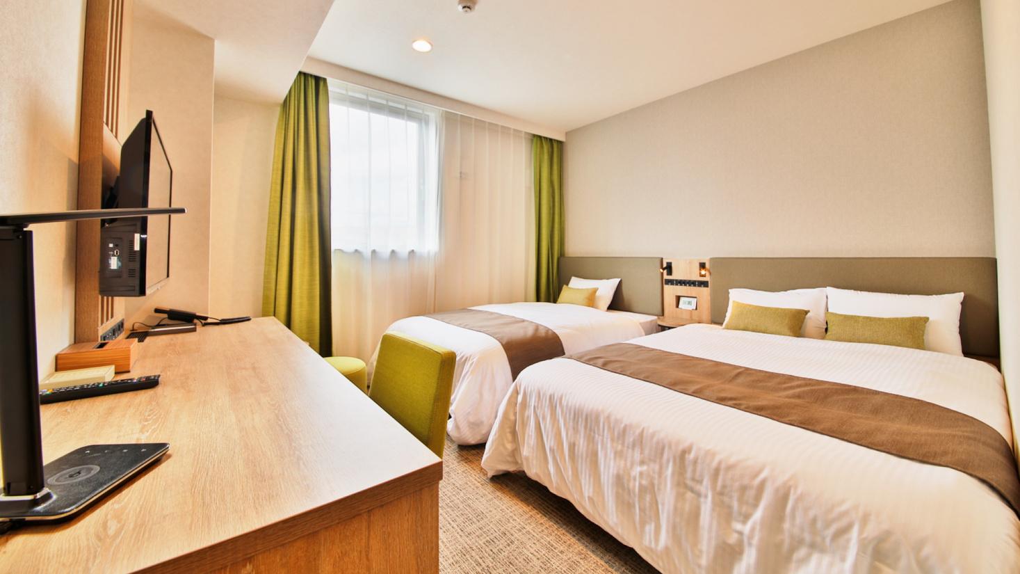Standard, Twin Beds, Mountain Side