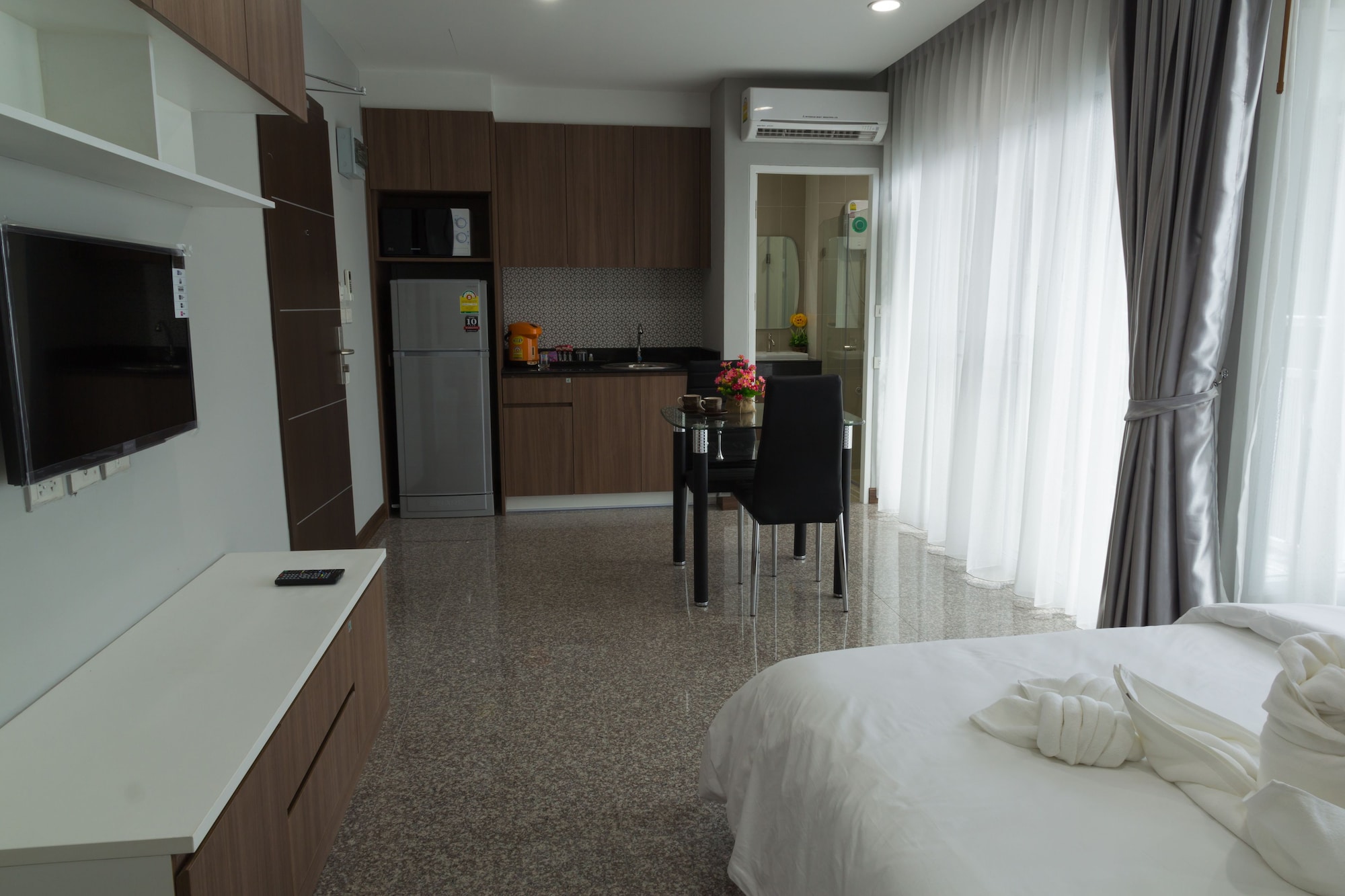 غرفة سوبيريور بسرير مزدوج، Modernbright Service Apartment 2/5