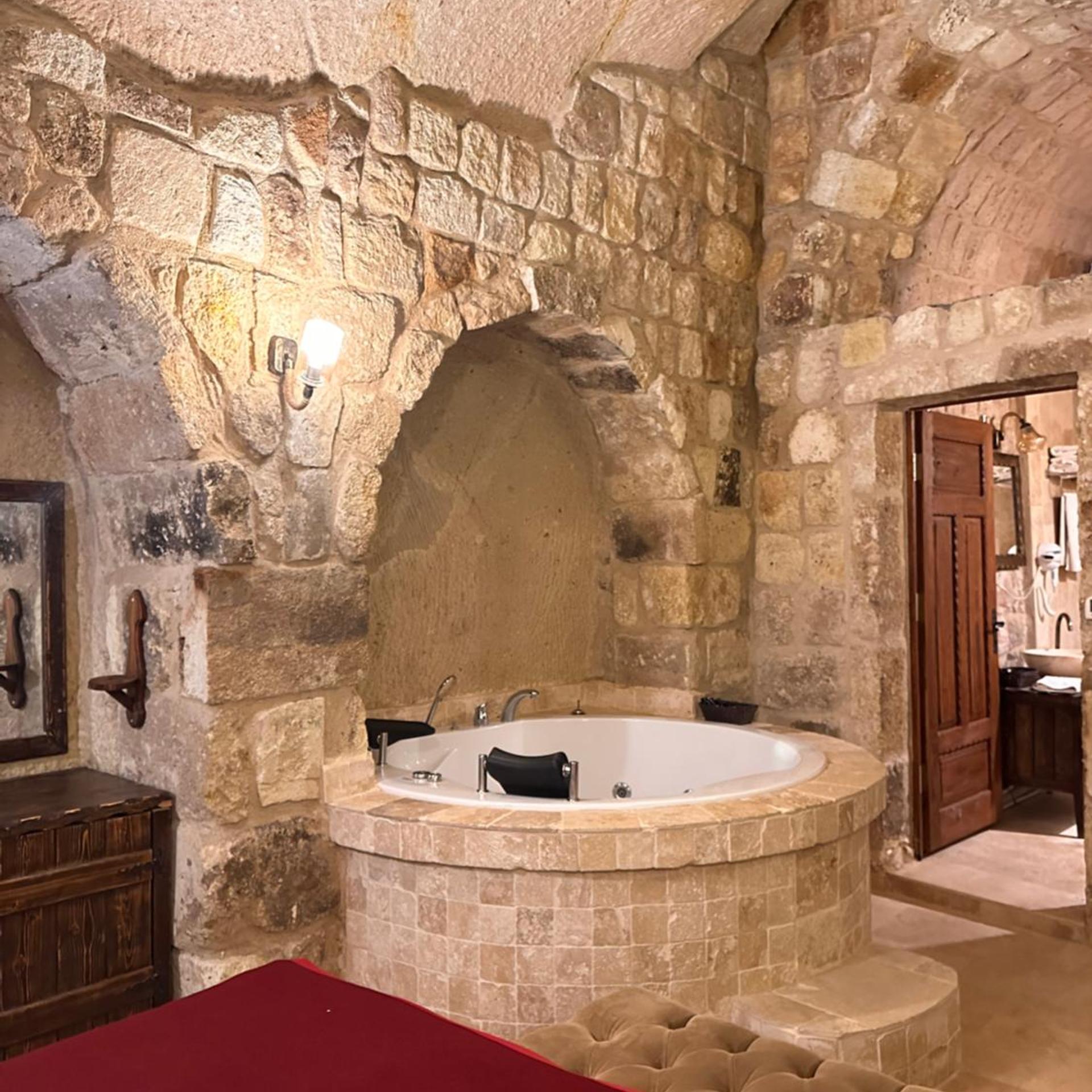 غرفة ديلوكس بسرير مزدوج، Under Cave Hotel 10/10