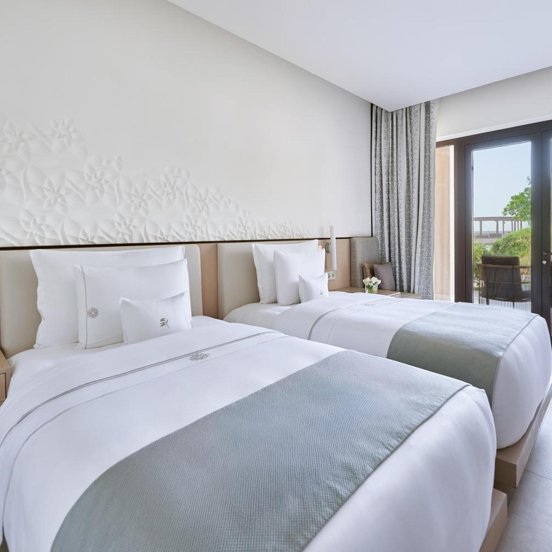 Serenity, Garden, Deluxe, Twin Beds