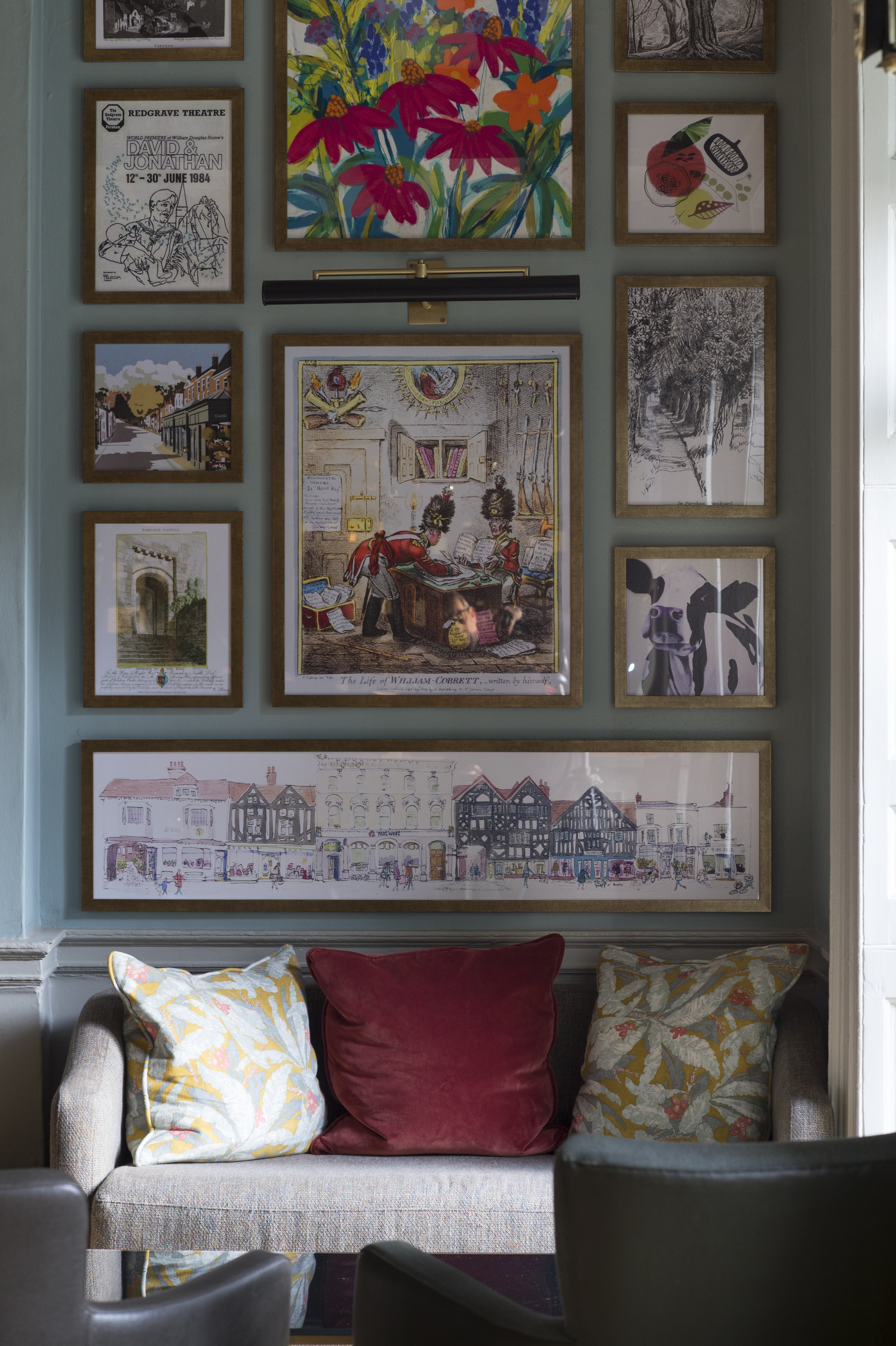 Lobby at Bush Hotel Farnham, WAVERLEY