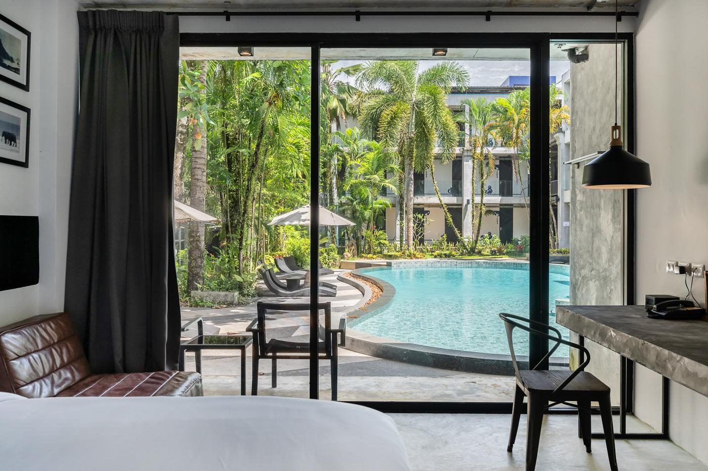 Room, Double Bed, Pool Access