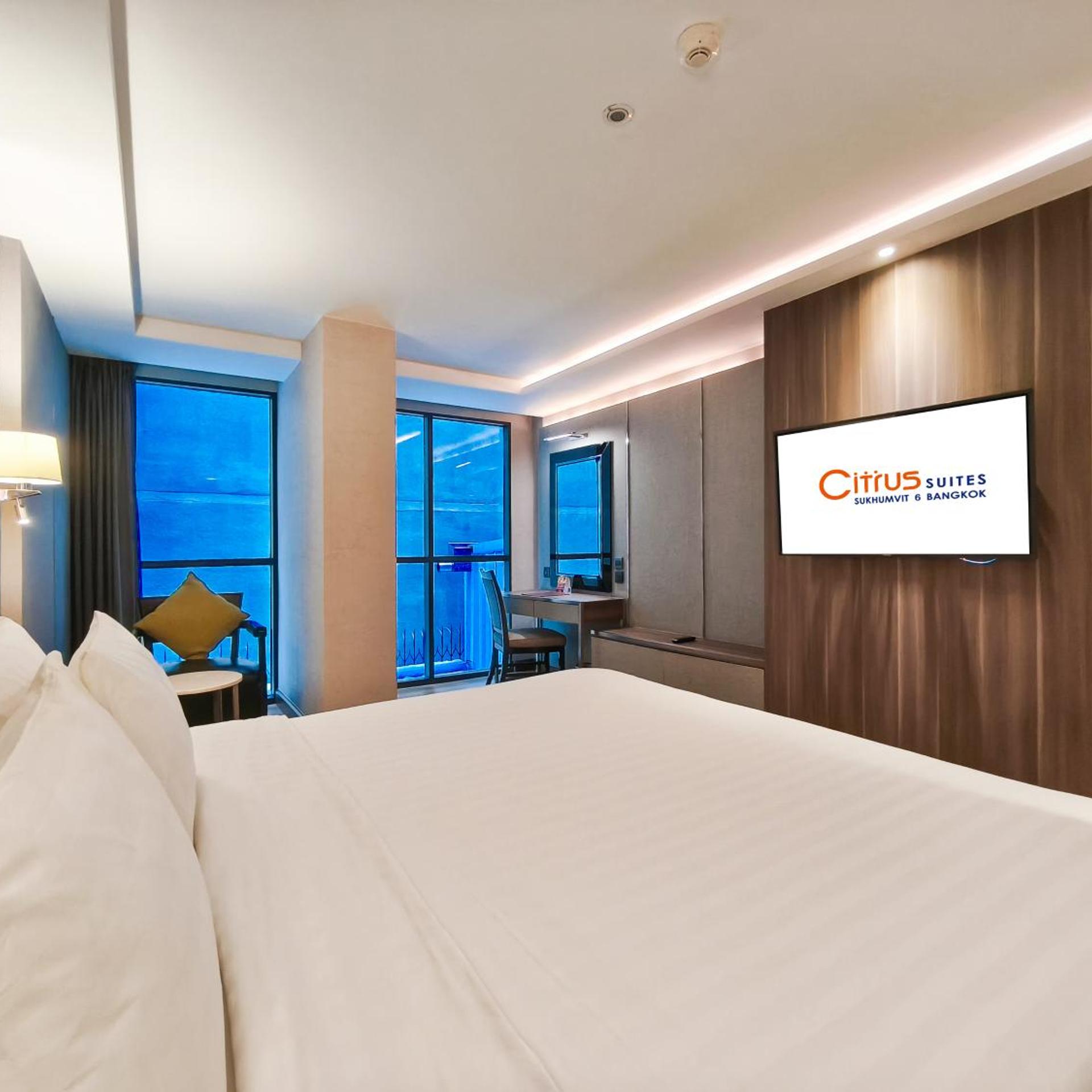 Deluxe Room.، Citrus Suites Sukhumvit 6 Bangkok 8/10