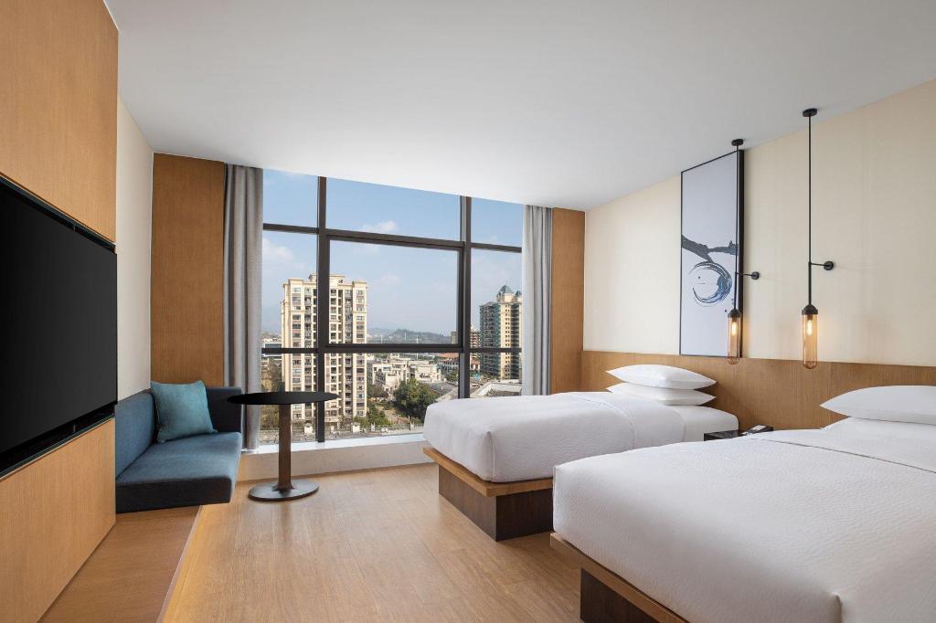 Guest Room, Deluxe, 2 Double Beds