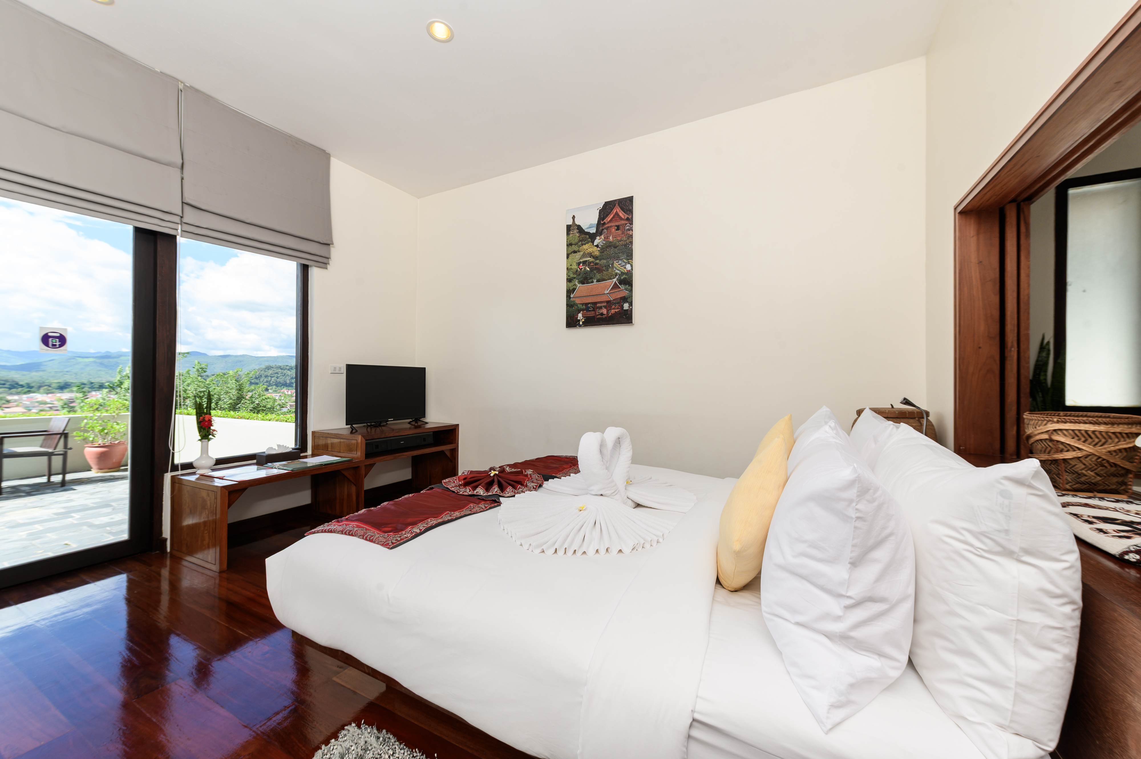 Room, Double or Twin Bed, Terrace