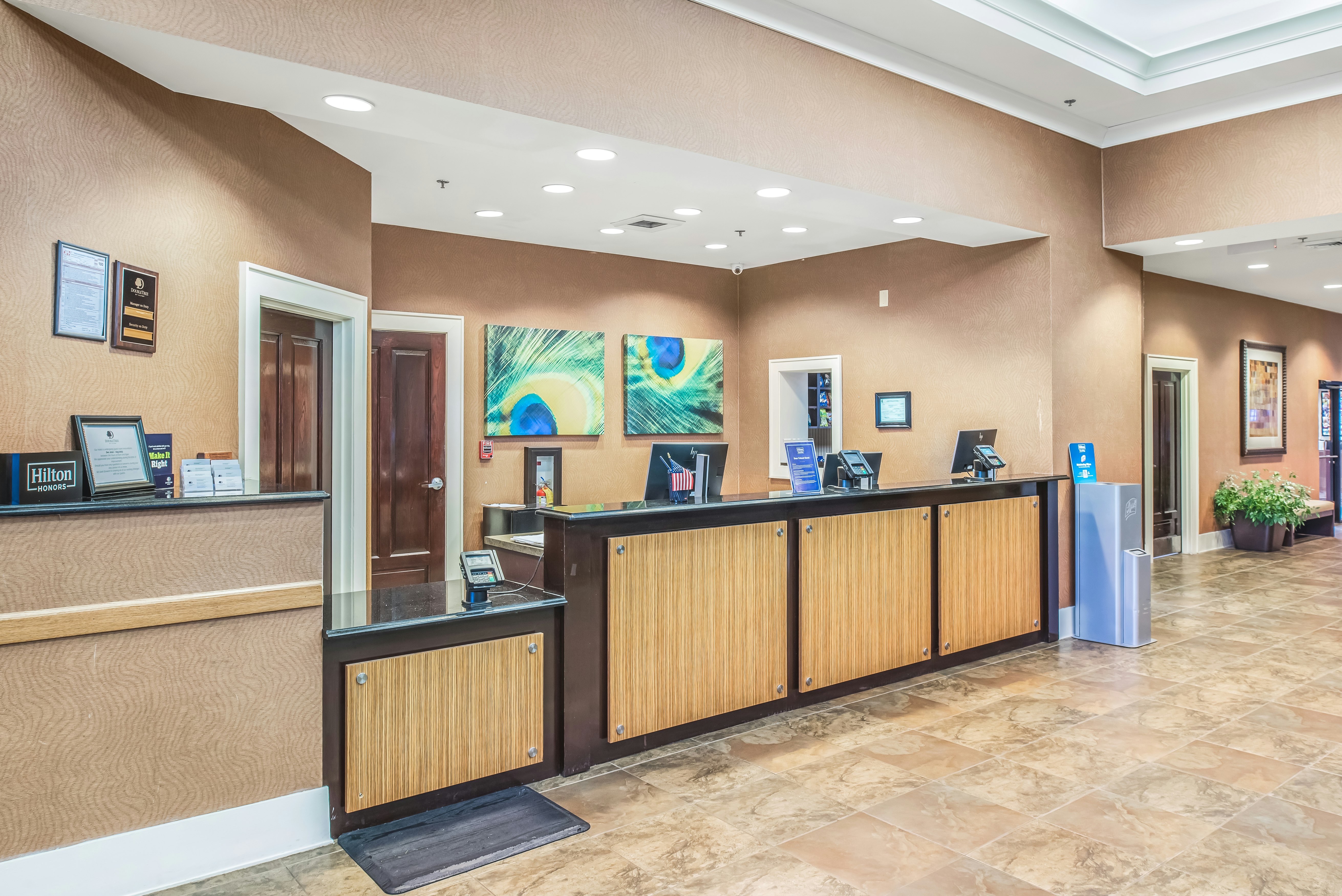 Lobby at DoubleTree By Hilton Columbus GA, COLUMBUS - GA