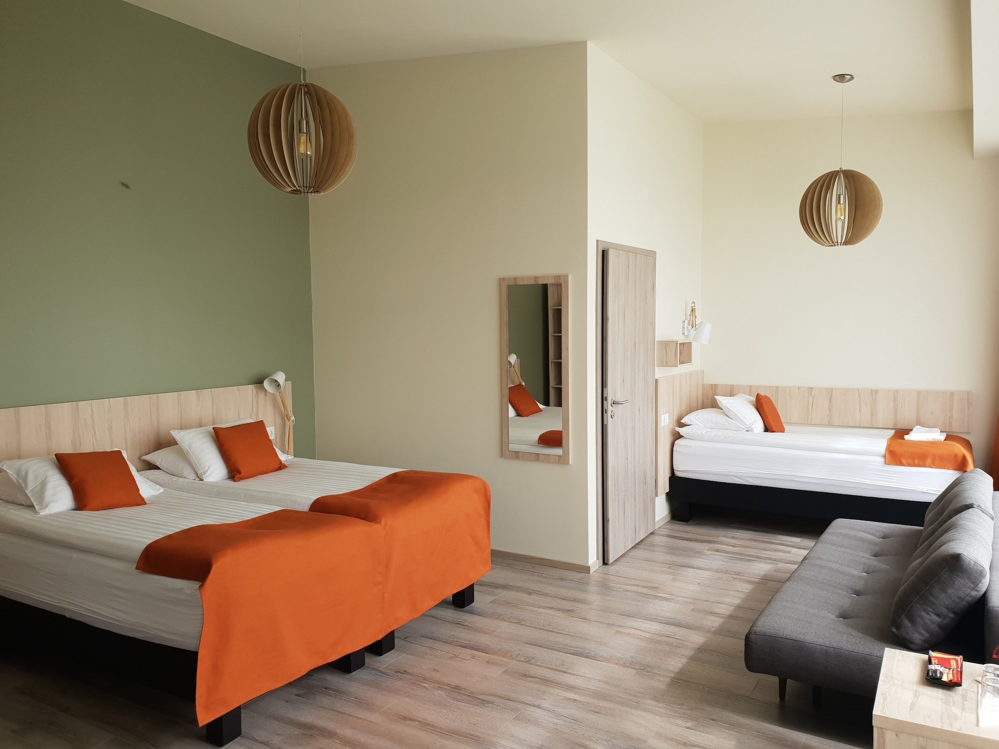 Room, Quadruple, 3 Beds, Sofa
