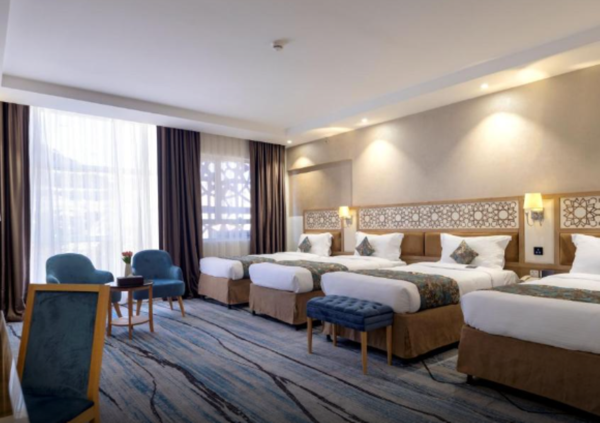 غرفة قياسية رباعية، فندق وأجنحة تايم ربا(TIME Ruba Hotel & Suites) 2/7