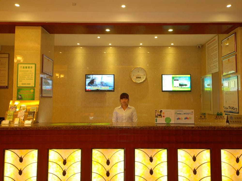 Lobby at Greentree Inn Jiangsu Taizhou Jingjiang Bus Station Express Hotel, TAIZHOU - JIANGSU