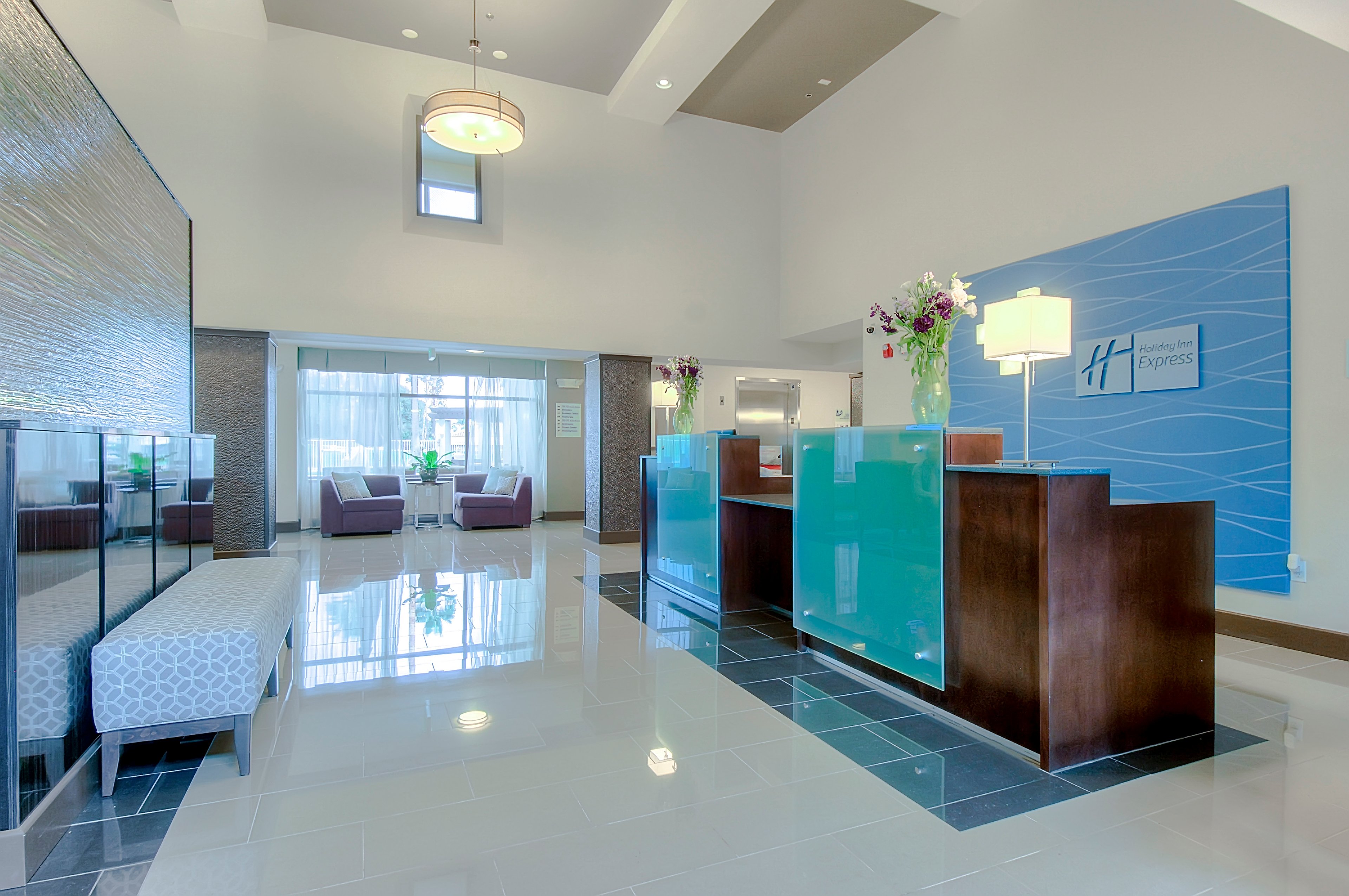 Lobby at Holiday Inn Express Hotel & Suites Carlsbad Beach, CARLSBAD - CA