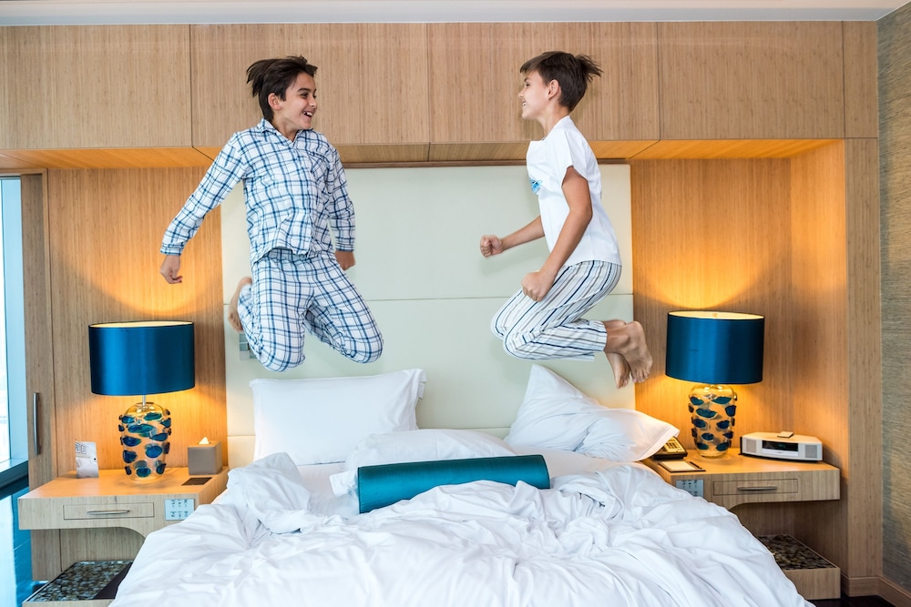 PRESIDENTIAL, SUITE, KING BED, BURJ KHALIFA VIEW